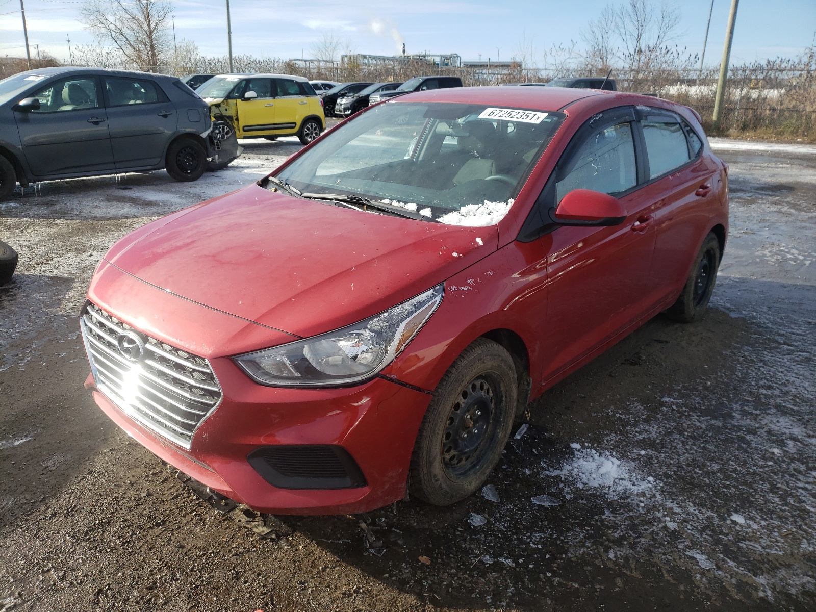 Photo 2 from auction – 2020 HYUNDAI ACCENT SE with VIN 3KPC25A63LE091302