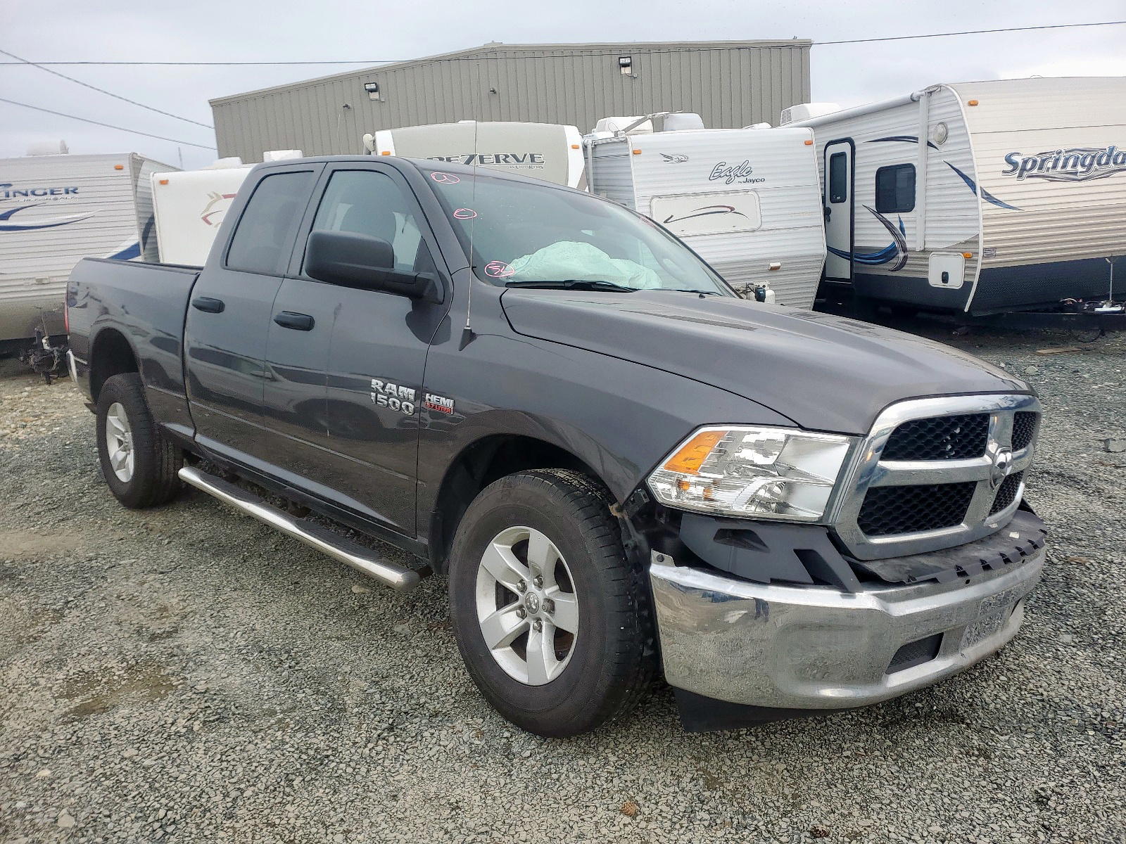 RAM 1500 ST 2018 with VIN 1C6RR7FTXJS212361 - Photo from auction
