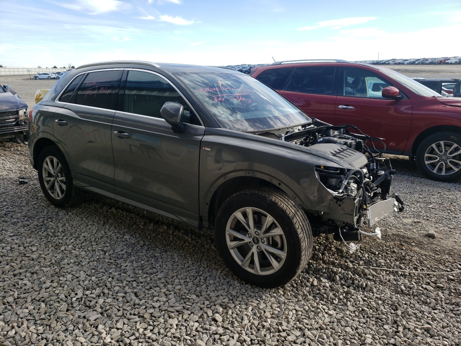 Photo 1 from auction – 2021 AUDI Q3 PREMIUM with VIN WA1EECF36M1022699