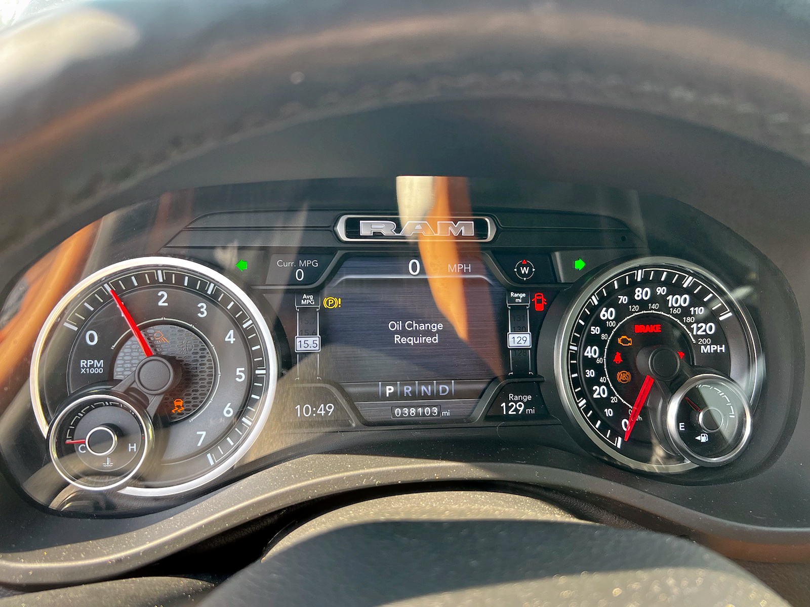 Photo 8 from auction – 2019 RAM 1500 LARAM with VIN 1C6SRFJT2KN562036