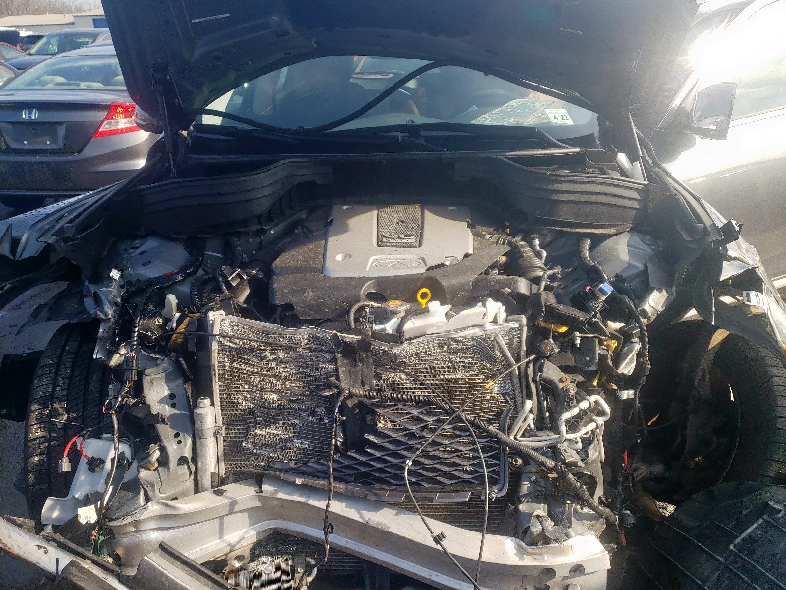 Photo 7 from auction – 2017 INFINITI QX50 with VIN JN1BJ0RR6HM413541