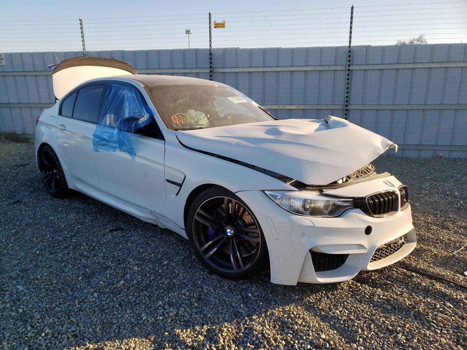 BMW M3 2017 with VIN WBS8M9C38H5G84873 - Photo from auction