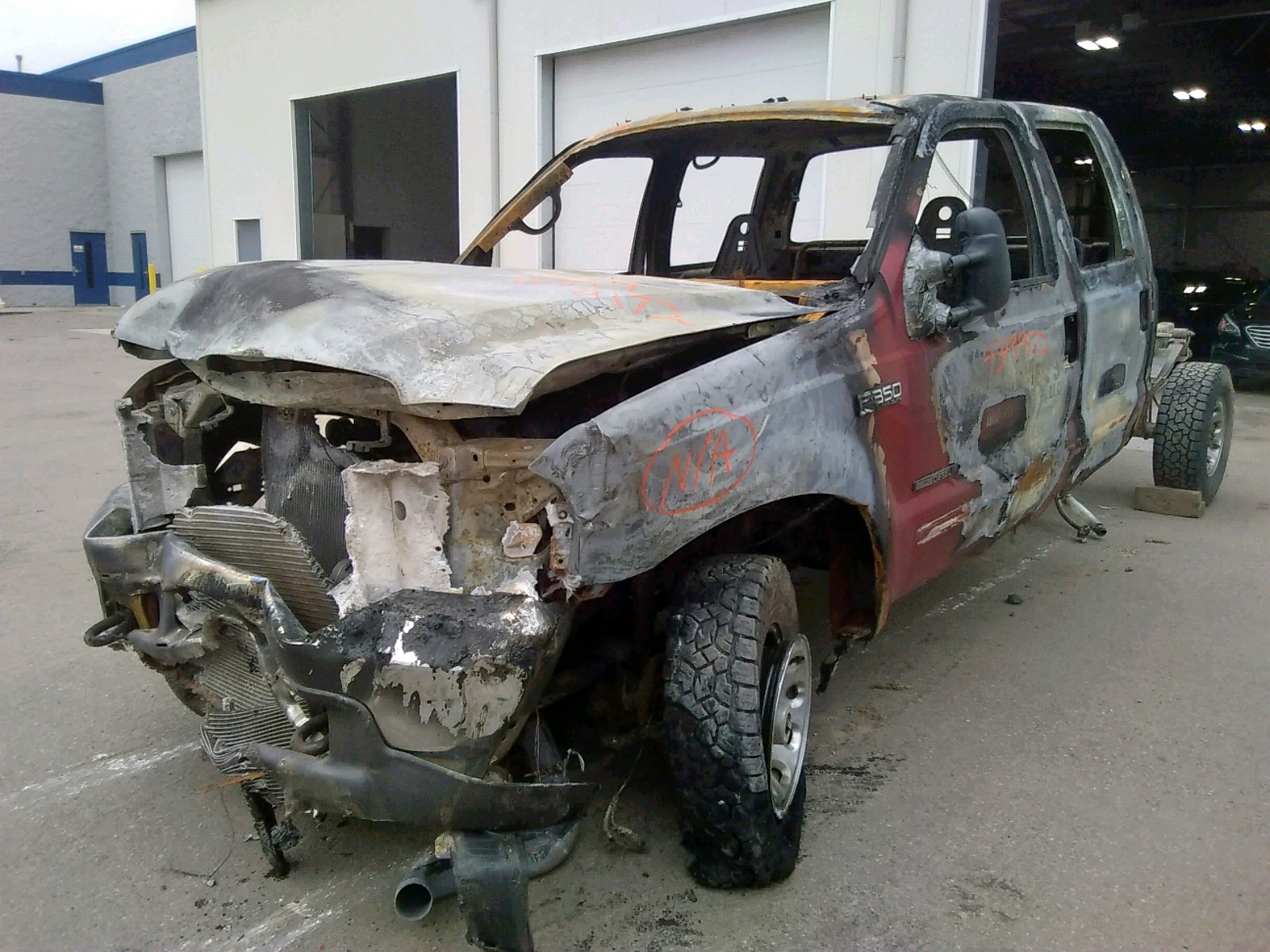 Photo 2 from auction – 2001 FORD F350 SRW S with VIN 1FTSW31F11EC53263
