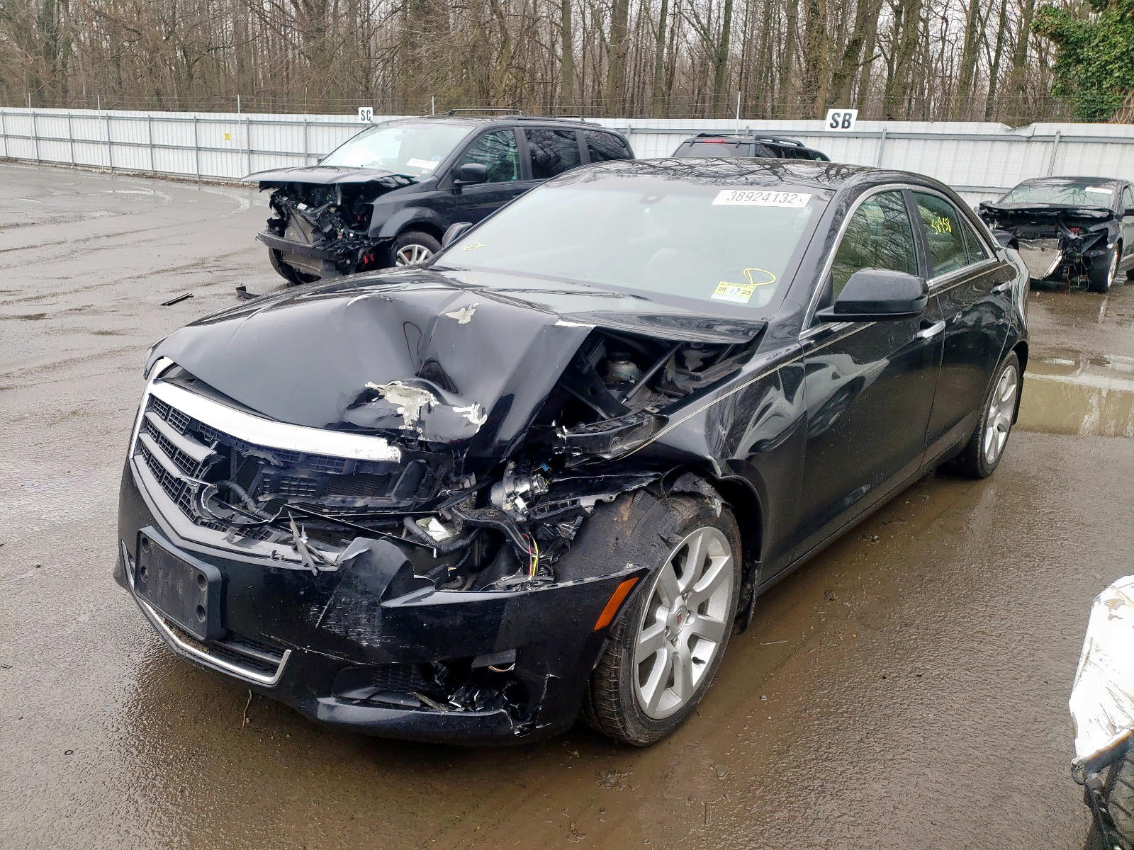 Photo 2 from auction – 2014 CADILLAC ATS with VIN 1G6AA5RA4E0104253