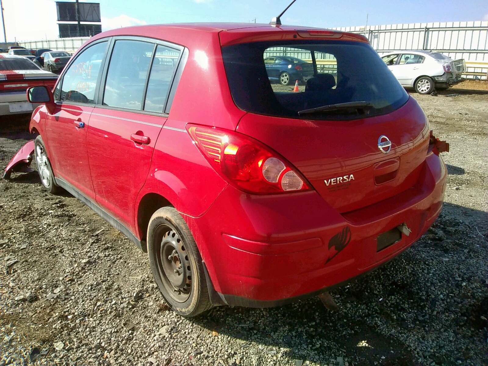 Photo 3 from auction – 2010 NISSAN VERSA S with VIN 3N1BC1CP9AL353262