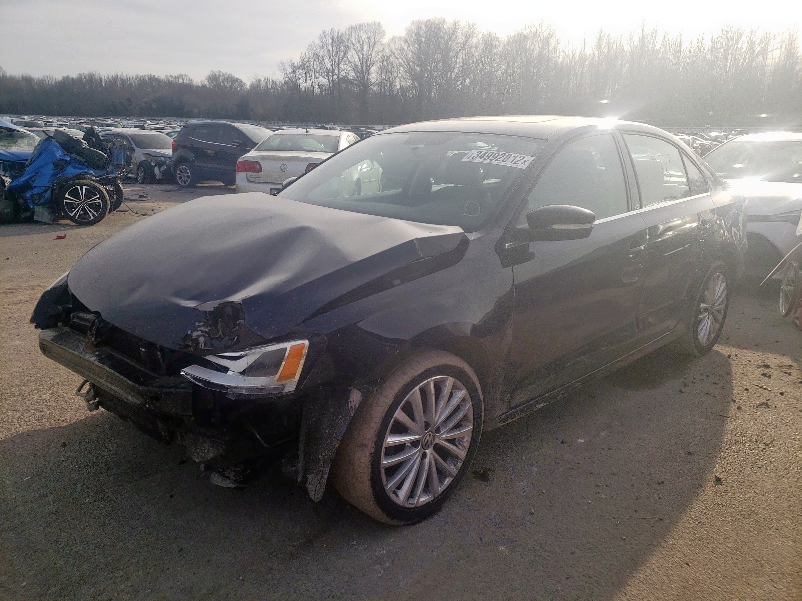 Photo 2 from auction – 2013 VOLKSWAGEN JETTA SEL with VIN 3VWLP7AJ5DM409104