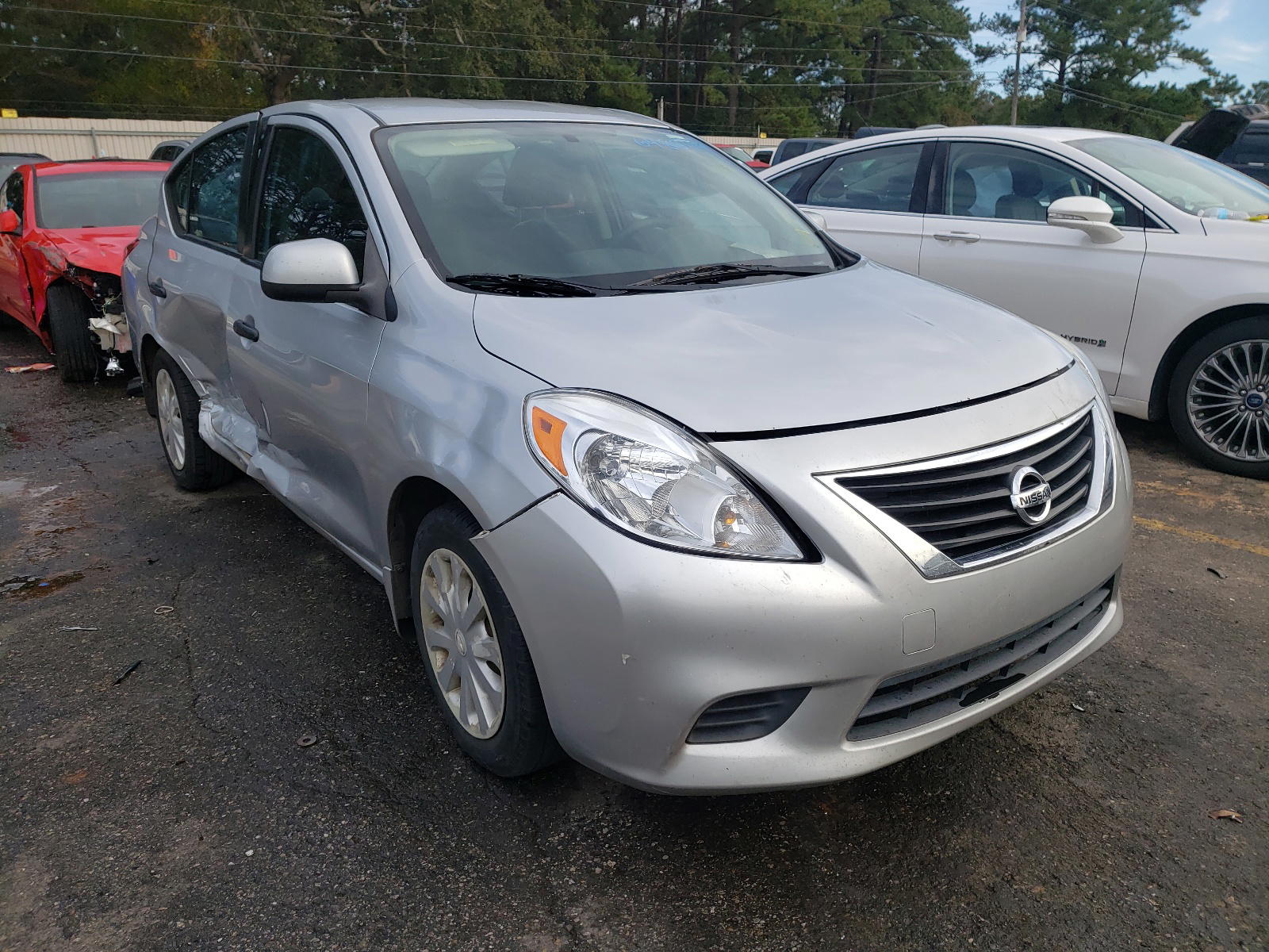 NISSAN VERSA S 2012 with VIN 3N1CN7AP4CL836360 - Photo from auction