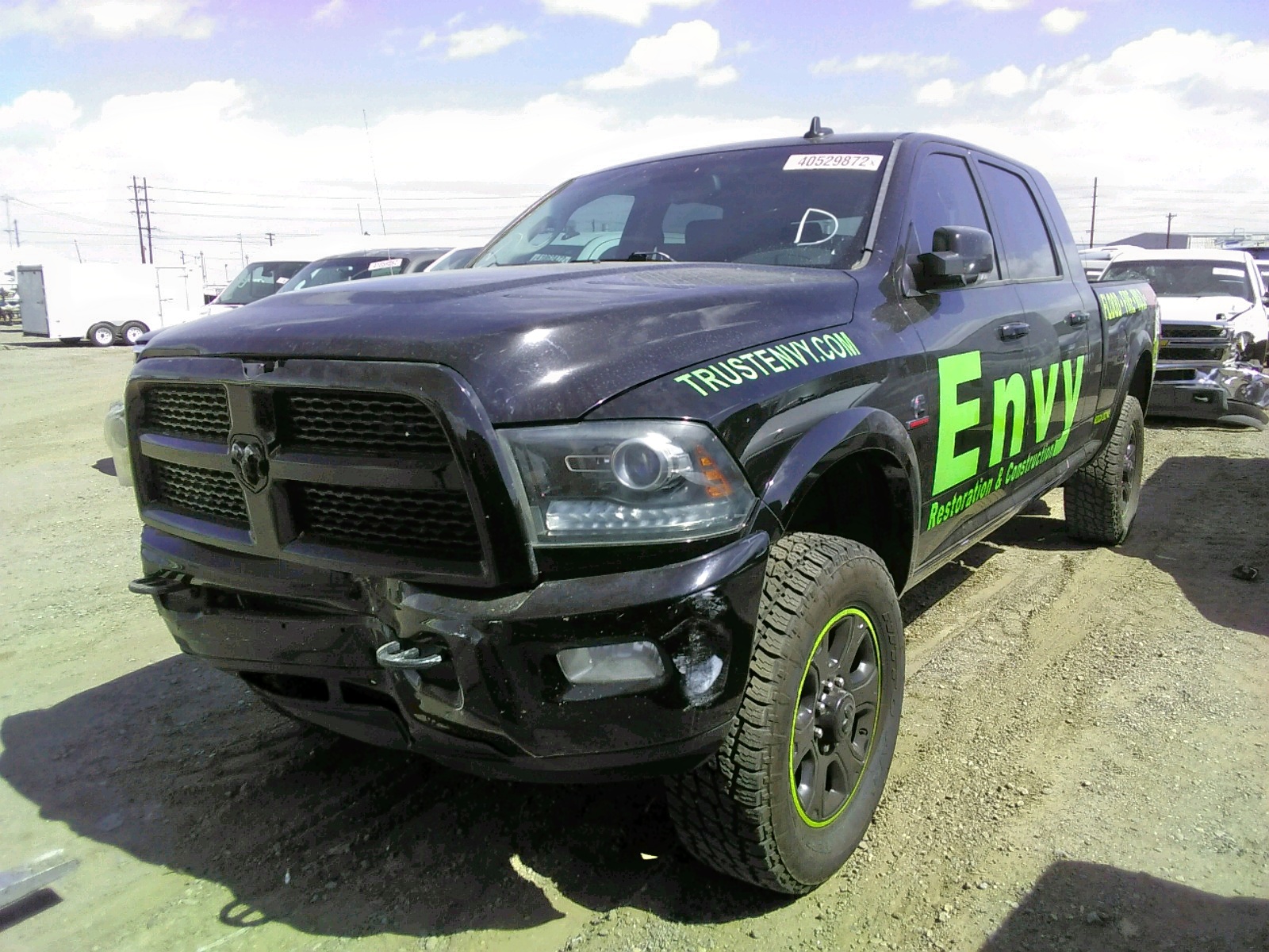 Photo 2 from auction – 2014 RAM 2500 LARAM with VIN 3C6UR5NL0EG241400