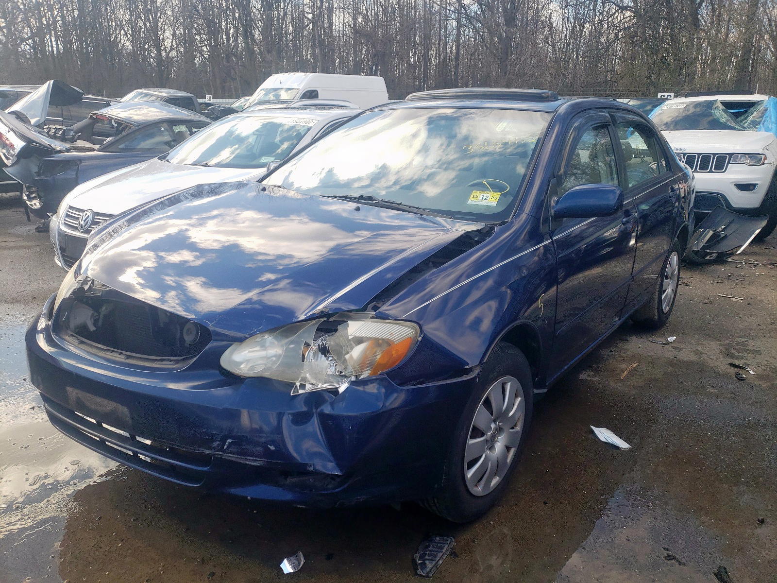 Photo 2 from auction – 2004 TOYOTA COROLLA CE with VIN 2T1BR32E14C238329