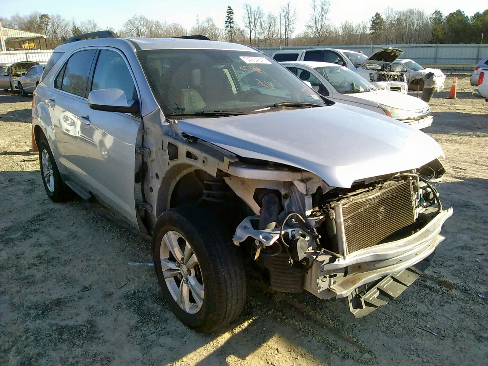 CHEVROLET EQUINOX LT 2012 with VIN 2GNALDEK7C6324417 - Photo from auction