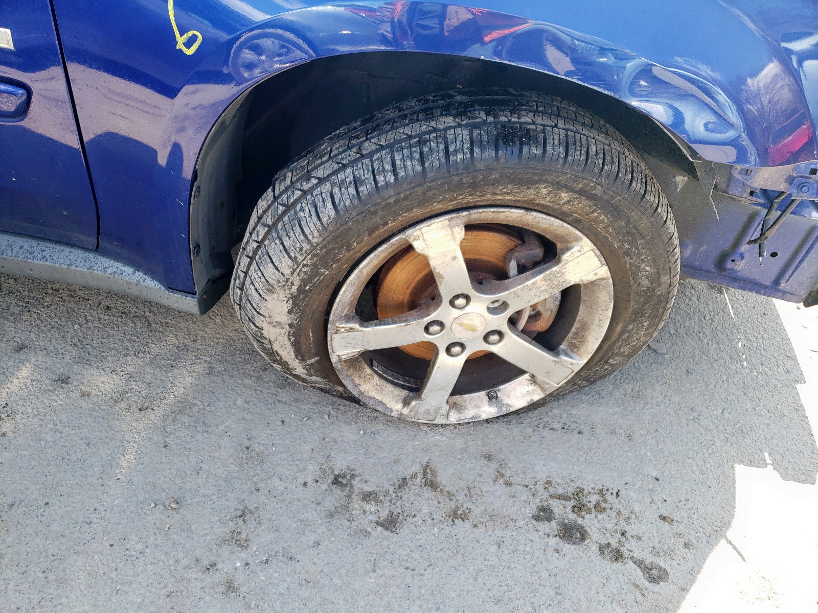 Photo 9 from auction – 2007 CHEVROLET EQUINOX LS with VIN 2CNDL23F376063076