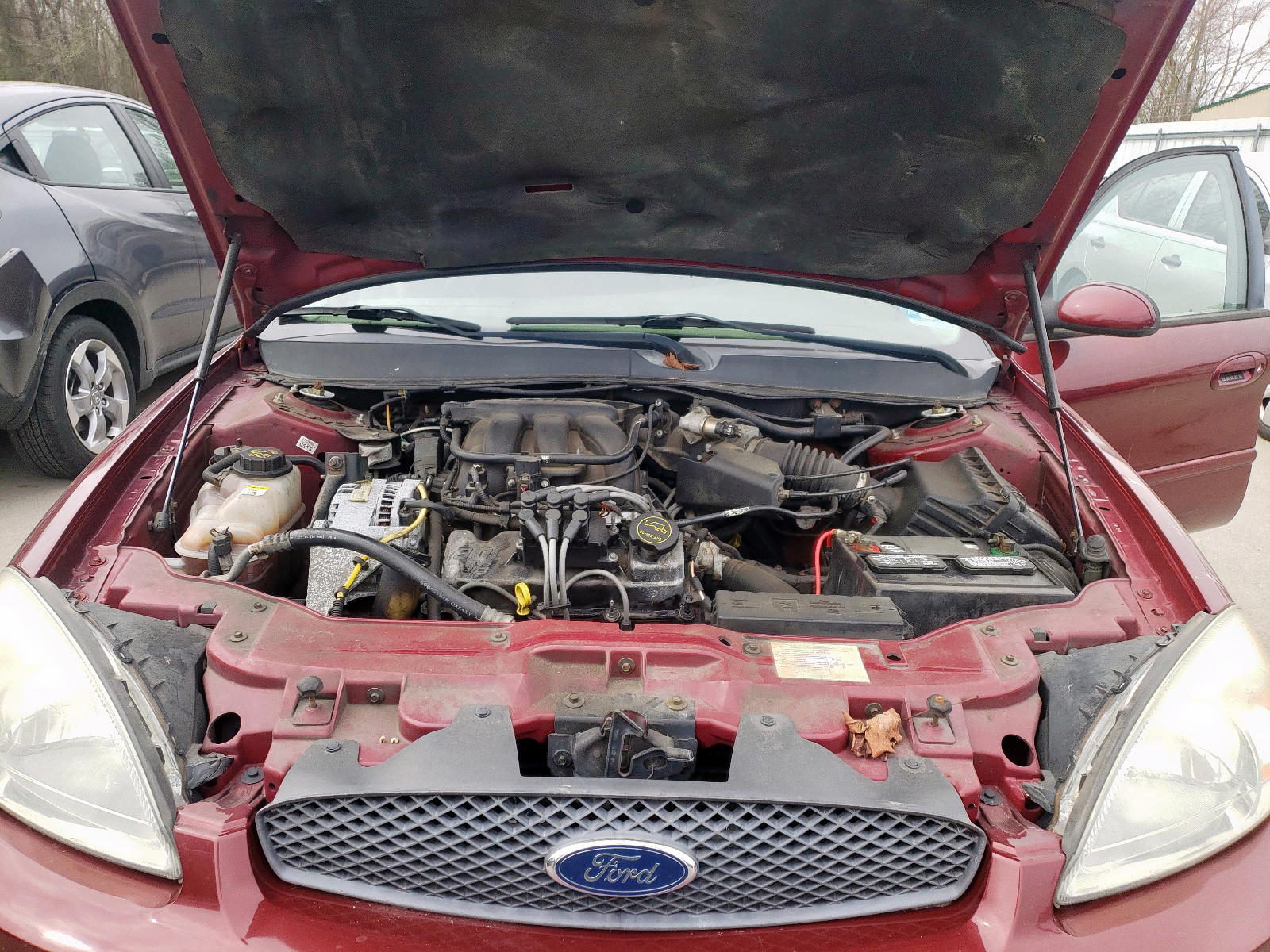Photo 7 from auction – 2007 FORD TAURUS SEL with VIN 1FAFP56U37A126649