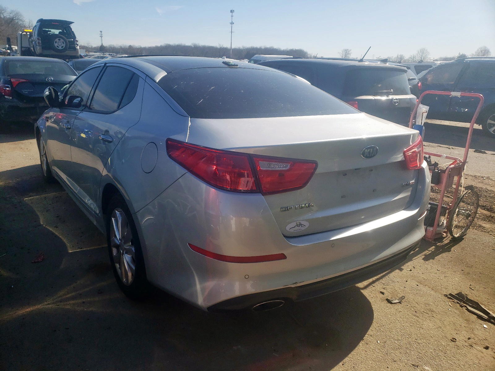 Photo 3 from auction – 2015 KIA OPTIMA EX with VIN 5XXGN4A77FG437990