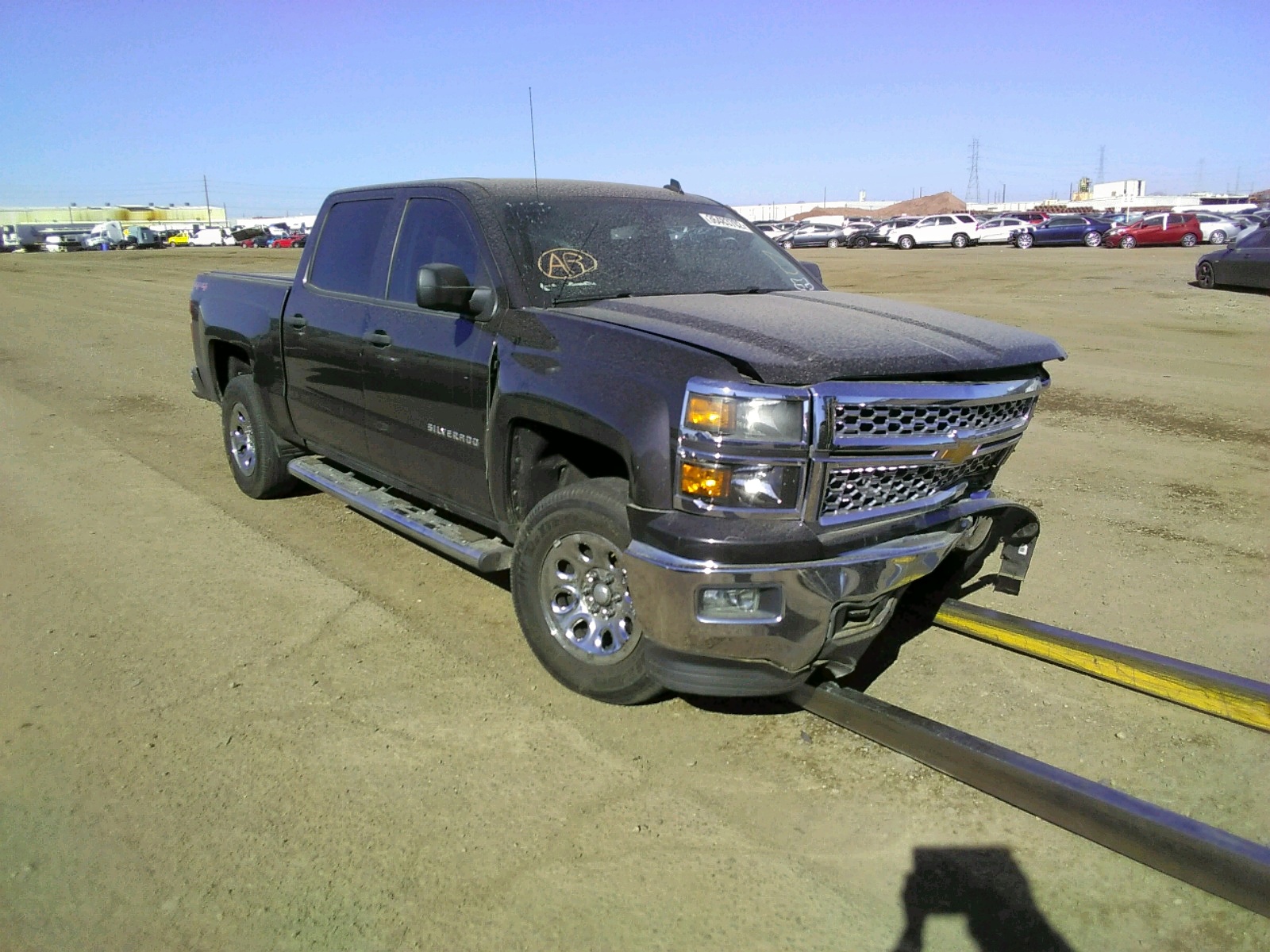 CHEVROLET SILVERADO 2014 with VIN 3GCUKREC7EG241026 - Photo from auction