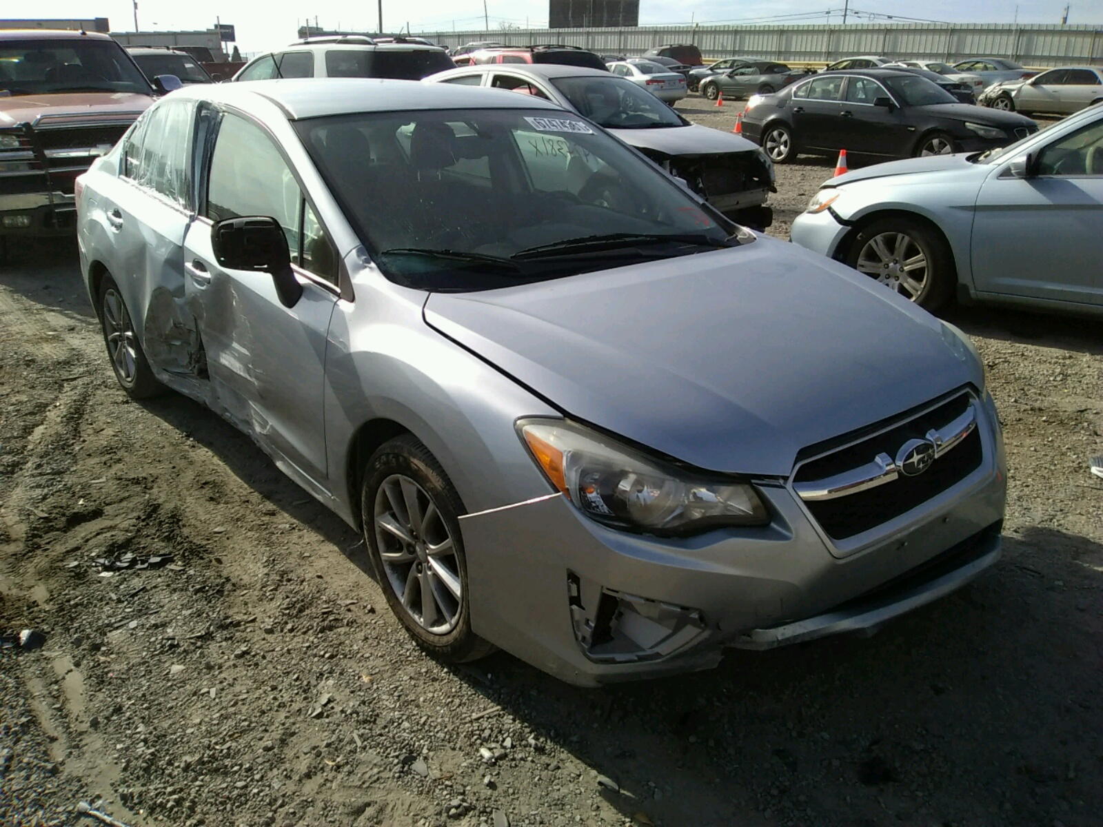 SUBARU IMPREZA PR 2012 with VIN JF1GJAC63CG010119 - Photo from auction