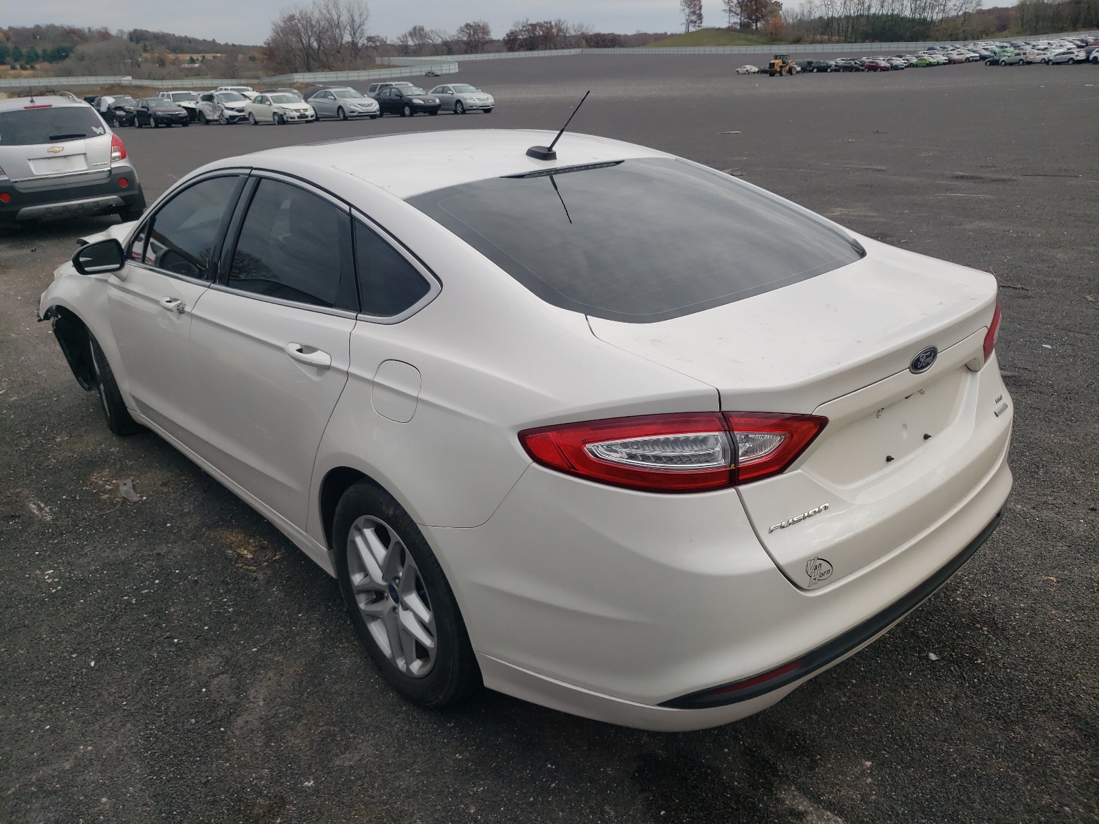 Photo 3 from auction – 2013 FORD FUSION SE with VIN 3FA6P0HR6DR168018