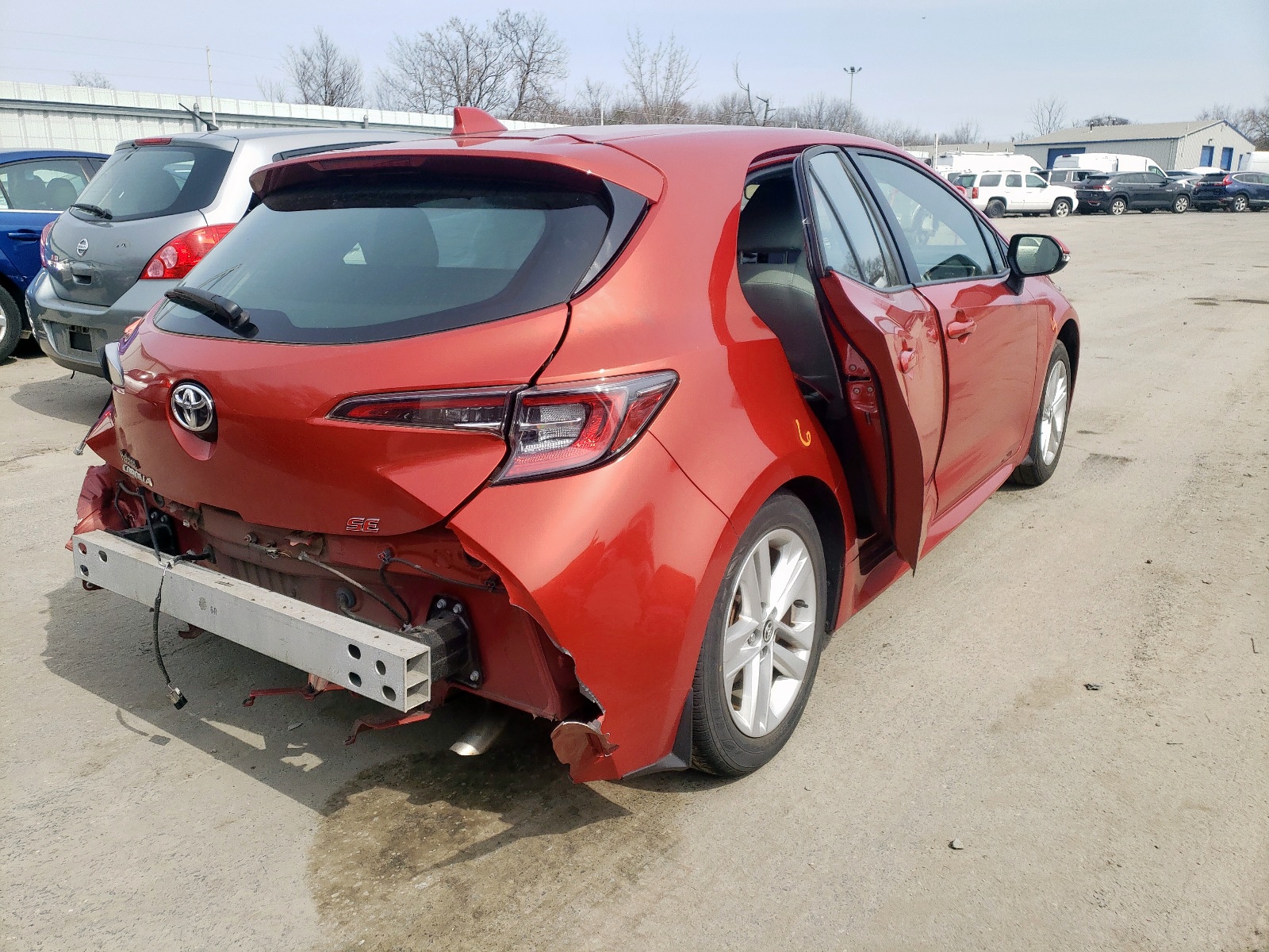 Photo 4 from auction – 2019 TOYOTA COROLLA SE with VIN JTNK4RBEXK3004886