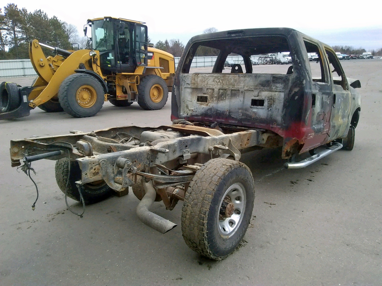 Photo 4 from auction – 2001 FORD F350 SRW S with VIN 1FTSW31F11EC53263