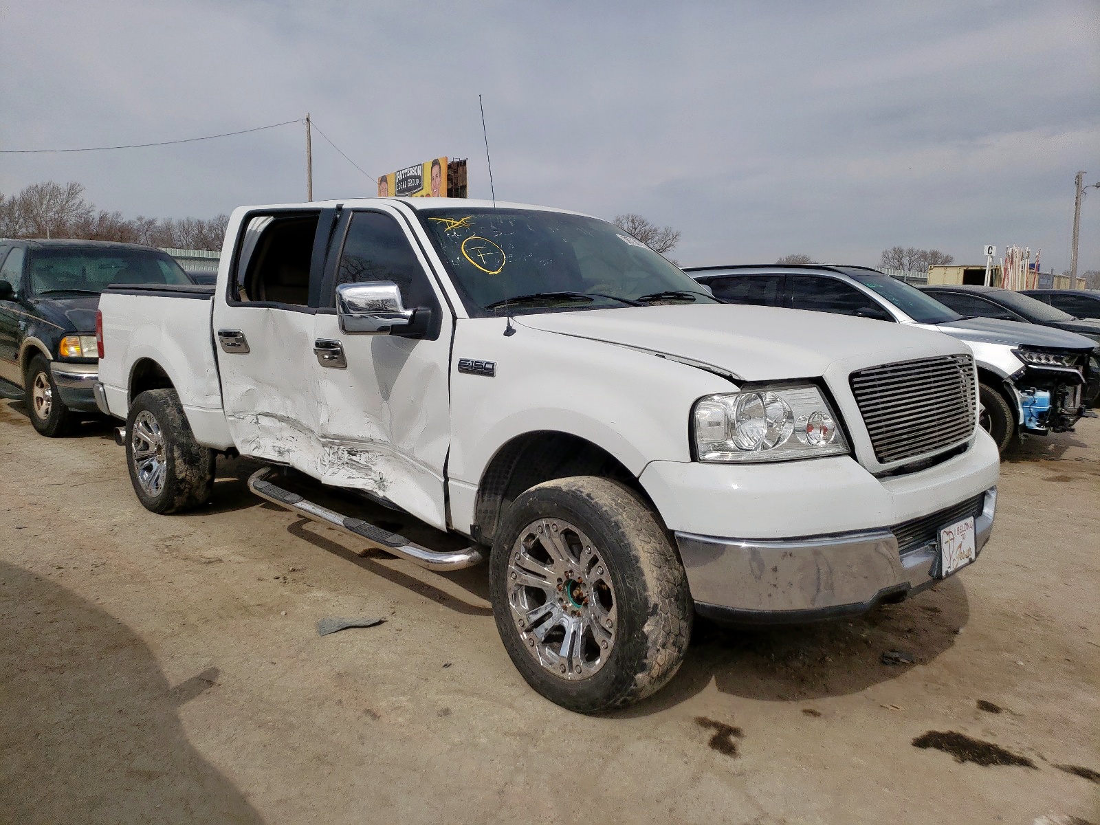 FORD F150 SUPER 2005 with VIN 1FTPW12545FB56610 - Photo from auction