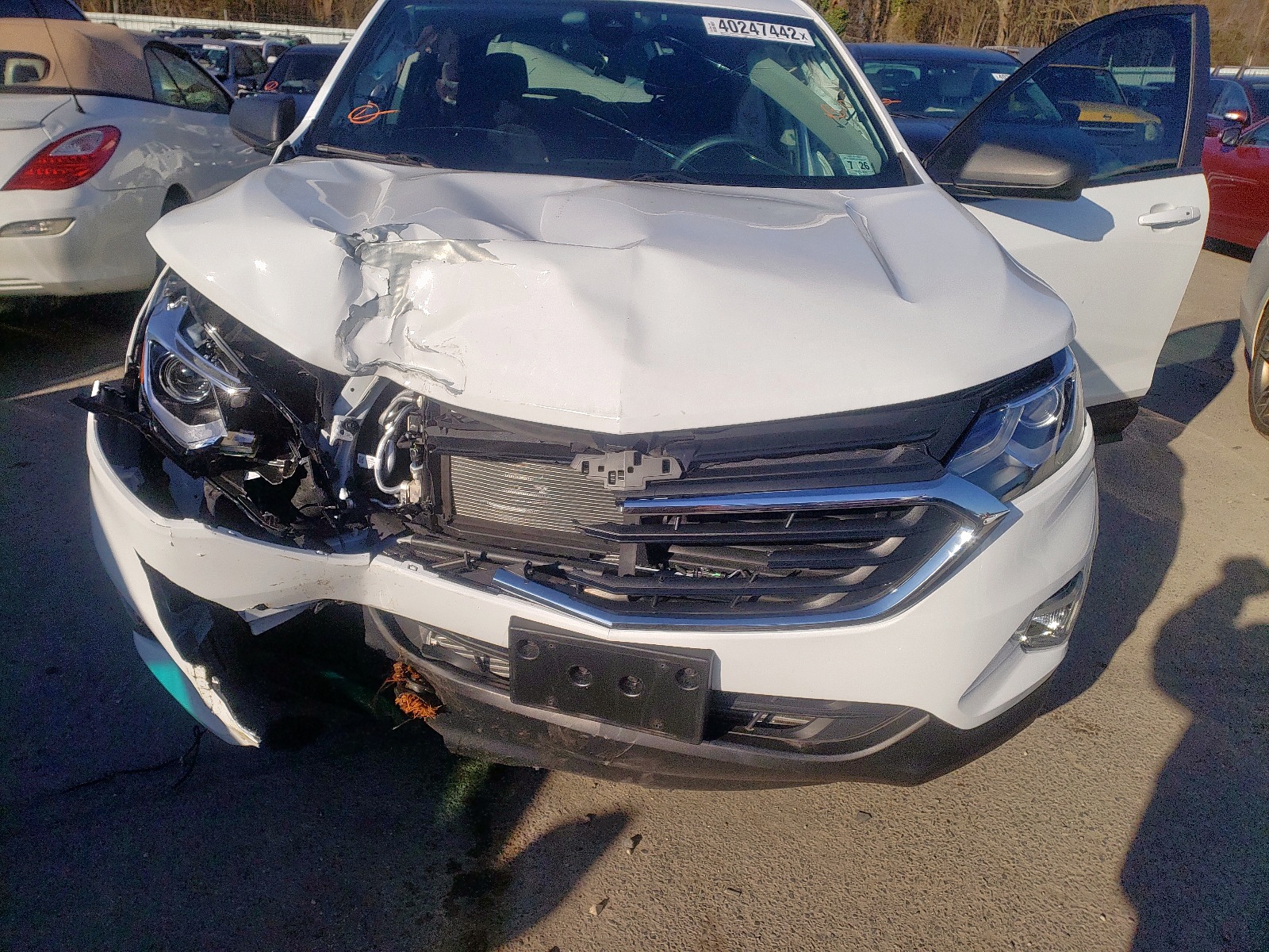 Photo 7 from auction – 2021 CHEVROLET EQUINOX LS with VIN 3GNAXHEV6MS177533