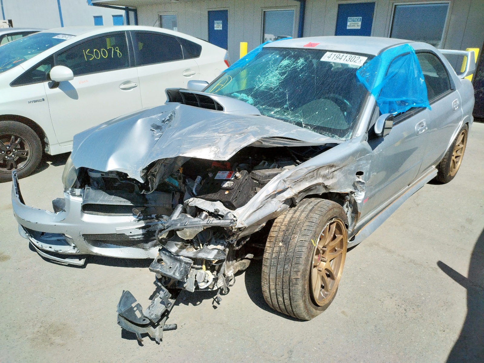 Photo 2 from auction – 2005 SUBARU IMPREZA WR with VIN JF1GD70665L509960