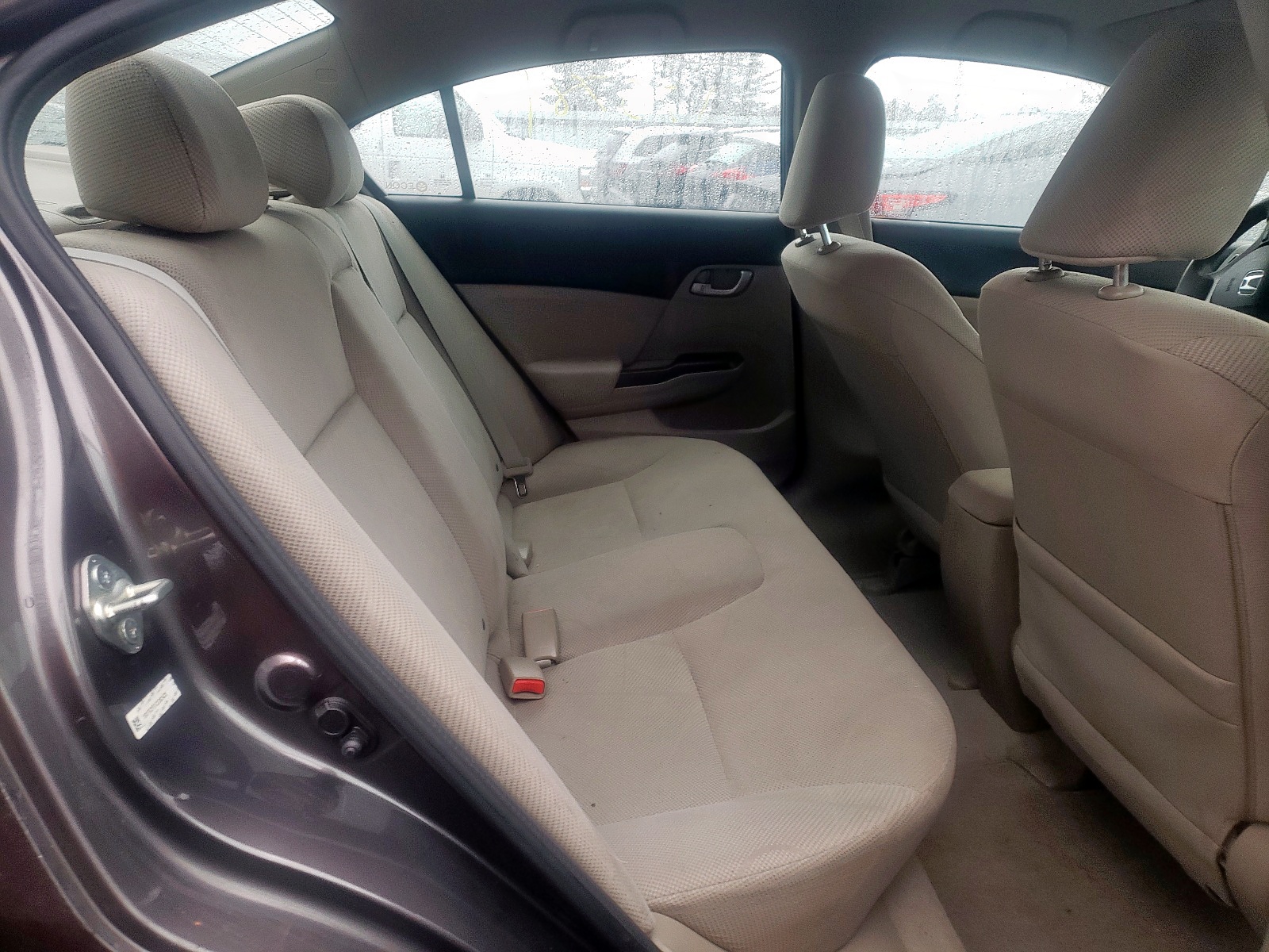 Photo 6 from auction – 2012 HONDA CIVIC LX with VIN 19XFB2F51CE383428