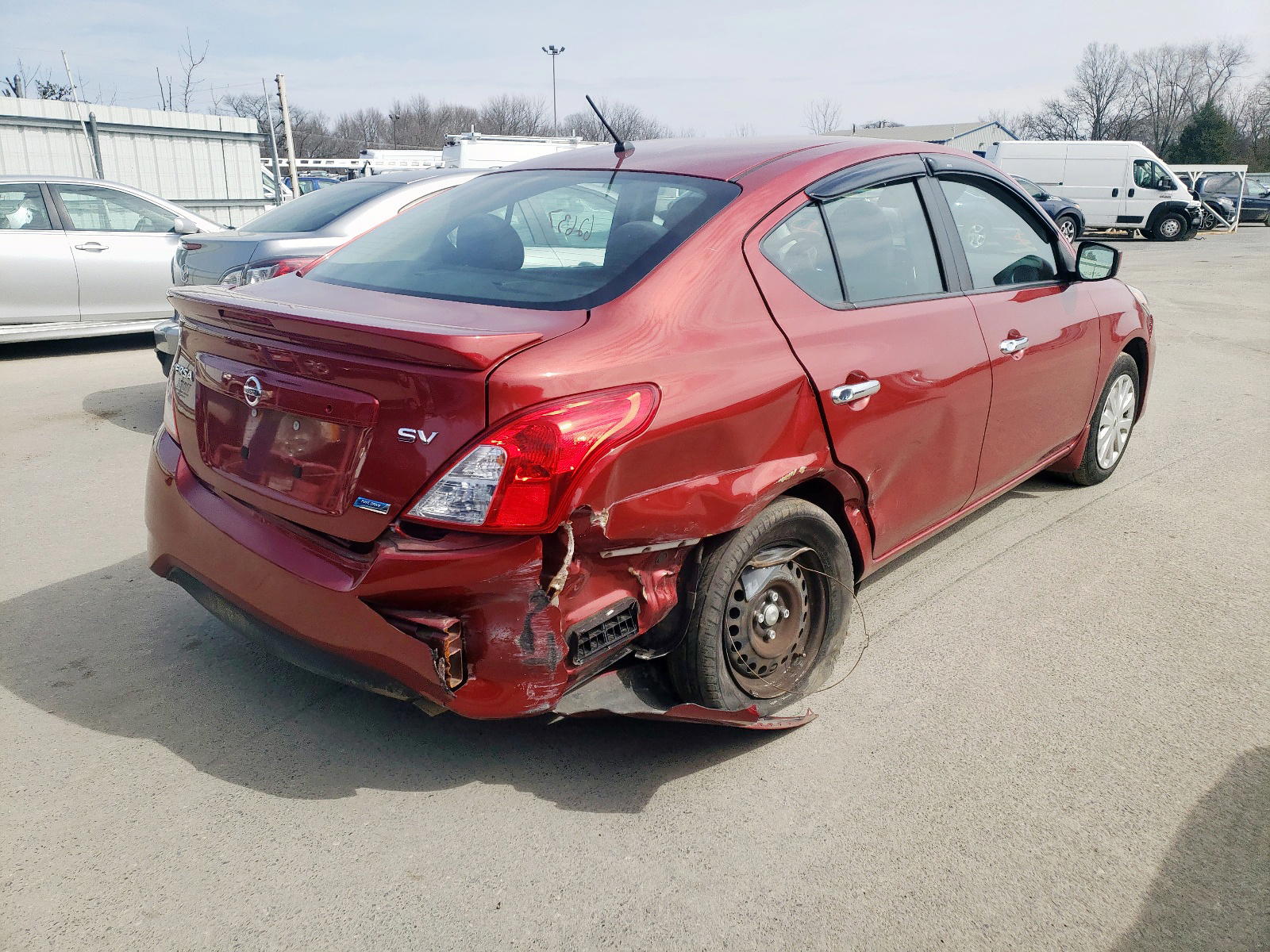 Photo 4 from auction – 2016 NISSAN VERSA S with VIN 3N1CN7AP5GL826765