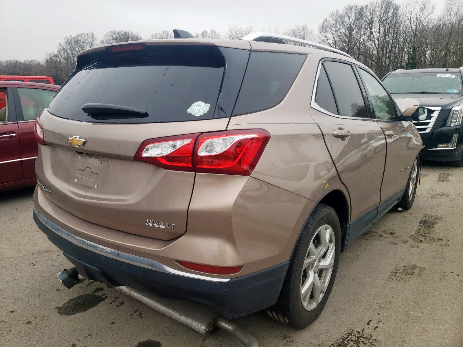 Photo 4 from auction – 2019 CHEVROLET EQUINOX LT with VIN 2GNAXLEX5K6197126