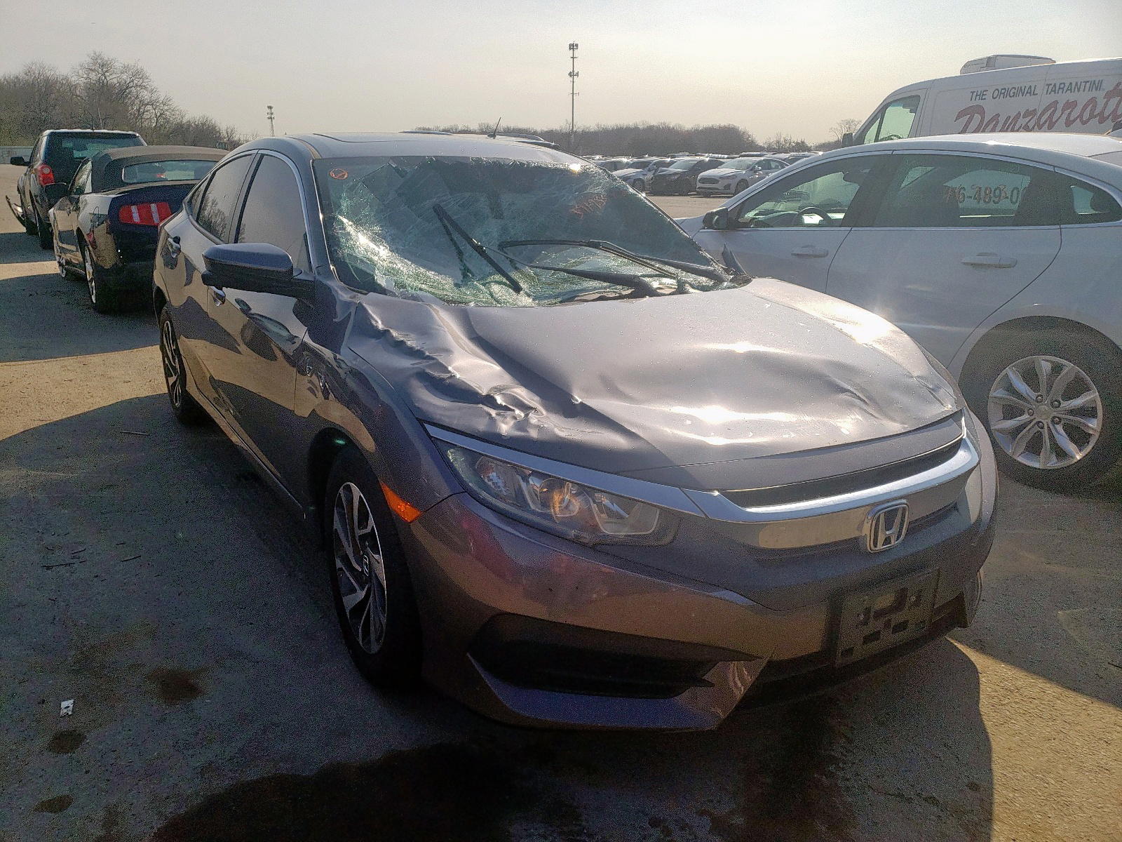 HONDA CIVIC EX 2016 with VIN 19XFC2F7XGE239705 - Photo from auction