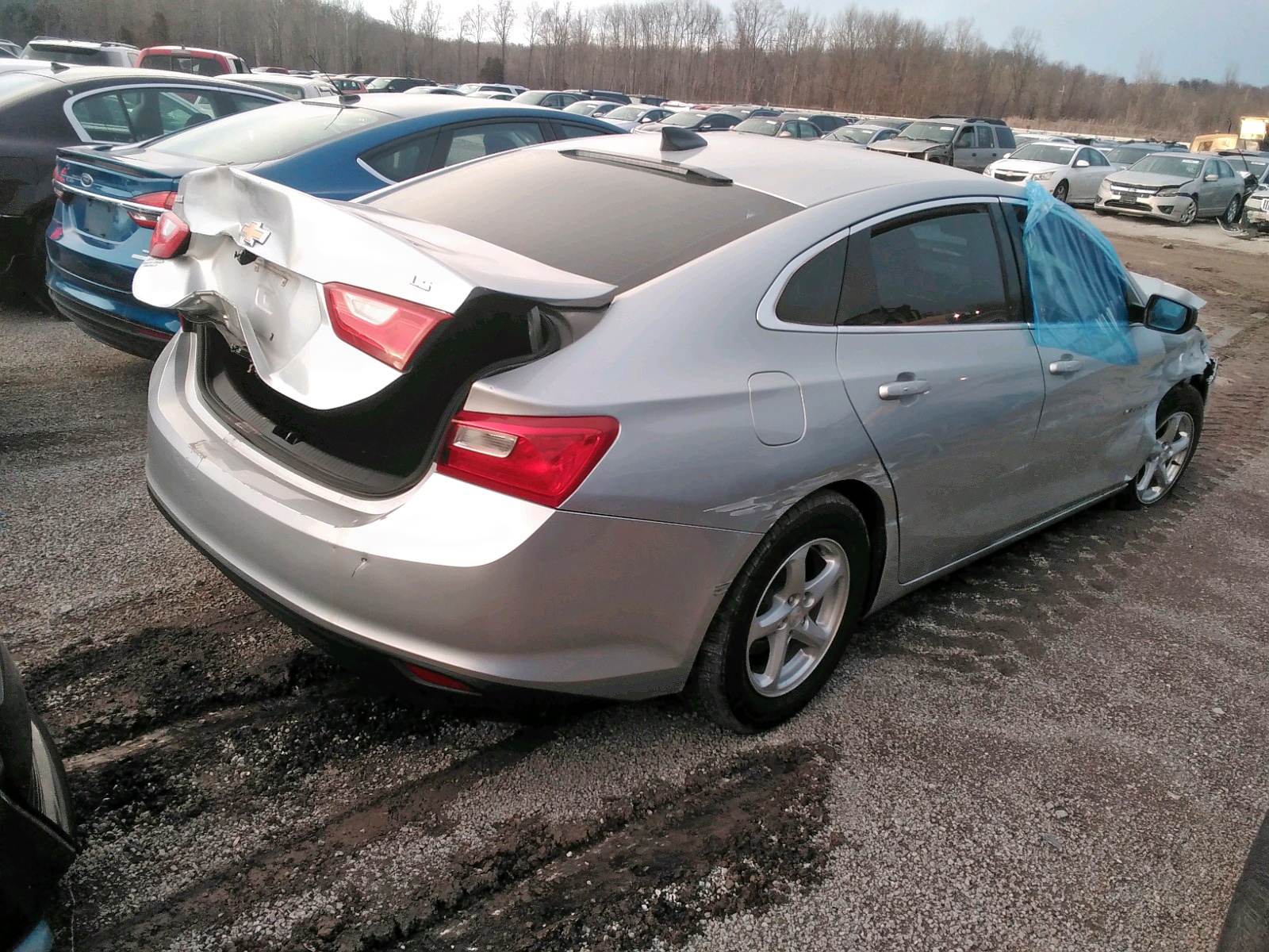 Photo 4 from auction – 2016 CHEVROLET MALIBU LS with VIN 1G1ZB5ST5GF310943