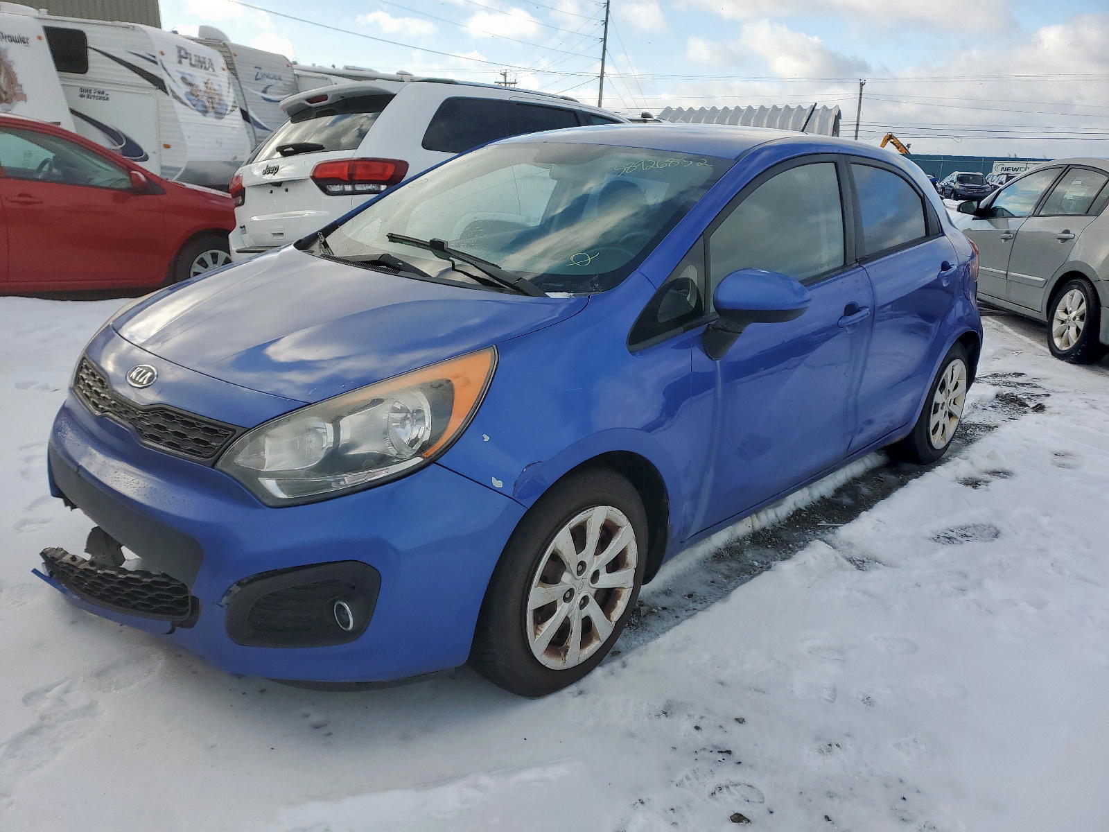 Photo 16 from auction – 2012 KIA RIO LX with VIN KNADM5A31C6758018
