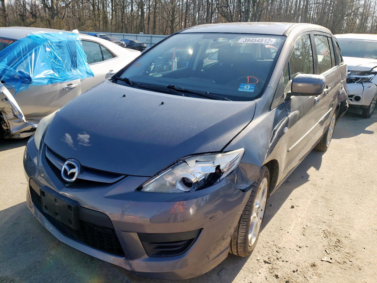 Photo 2 from auction – 2009 MAZDA 5 with VIN JM1CR29L690333635
