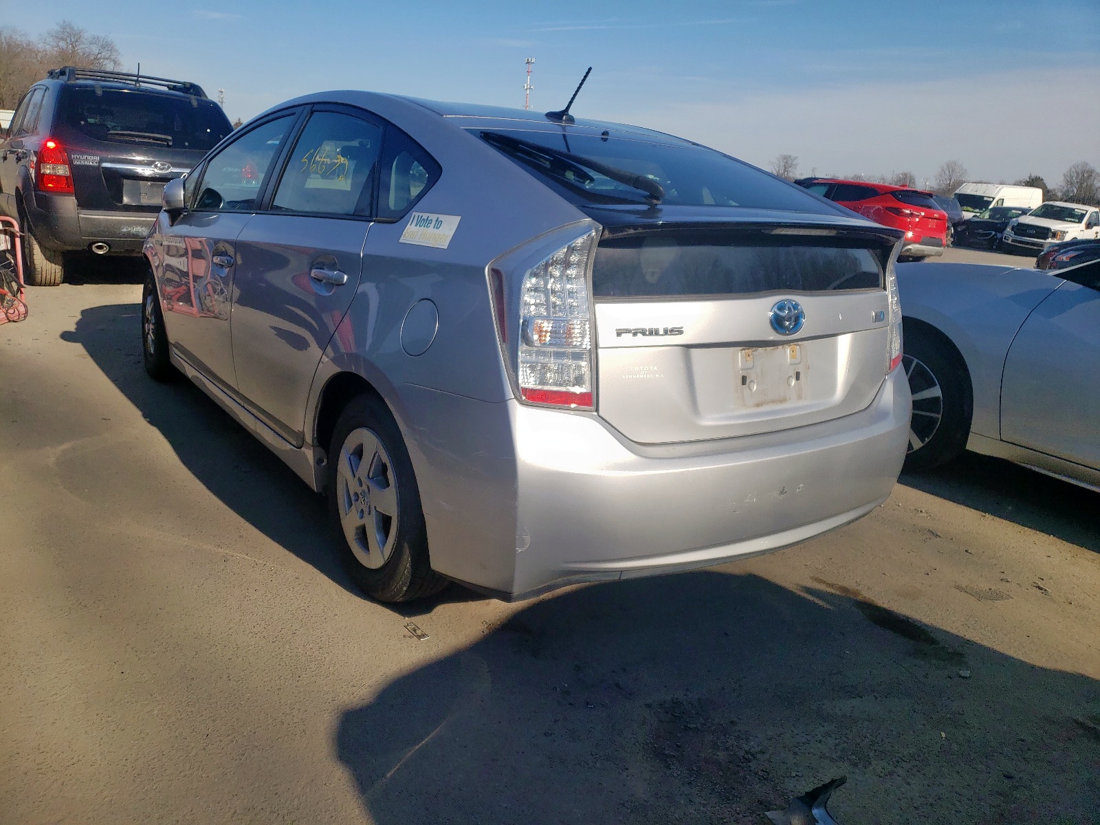 Photo 3 from auction – 2010 TOYOTA PRIUS with VIN JTDKN3DU0A1282080