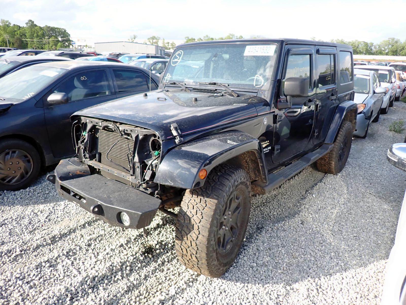 Photo 2 from auction – 2012 JEEP WRANGLER U with VIN 1C4HJWEG2CL124931