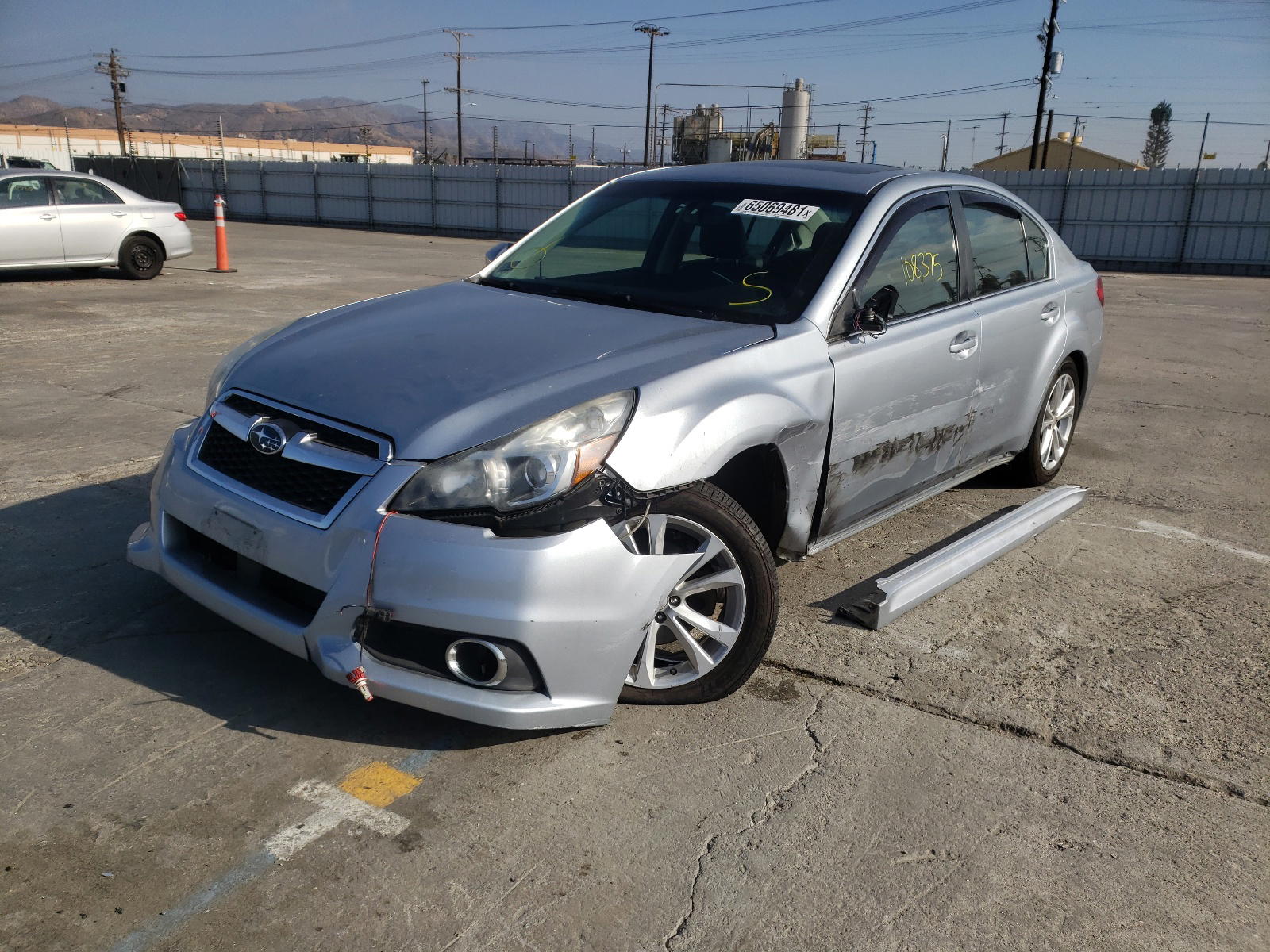 Photo 2 from auction – 2014 SUBARU LEGACY 2.5 with VIN 4S3BMBD69E3027856