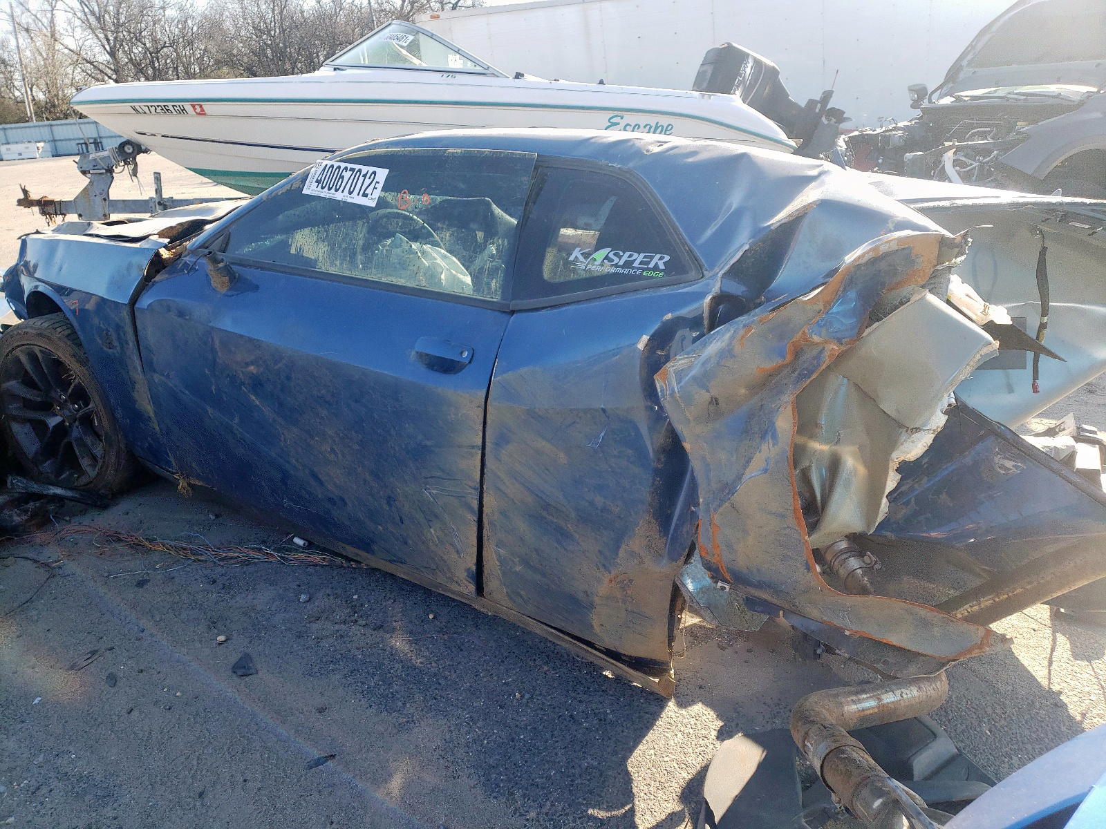 Photo 3 from auction – 2020 DODGE CHALLENGER with VIN 2C3CDZFJ2LH253640