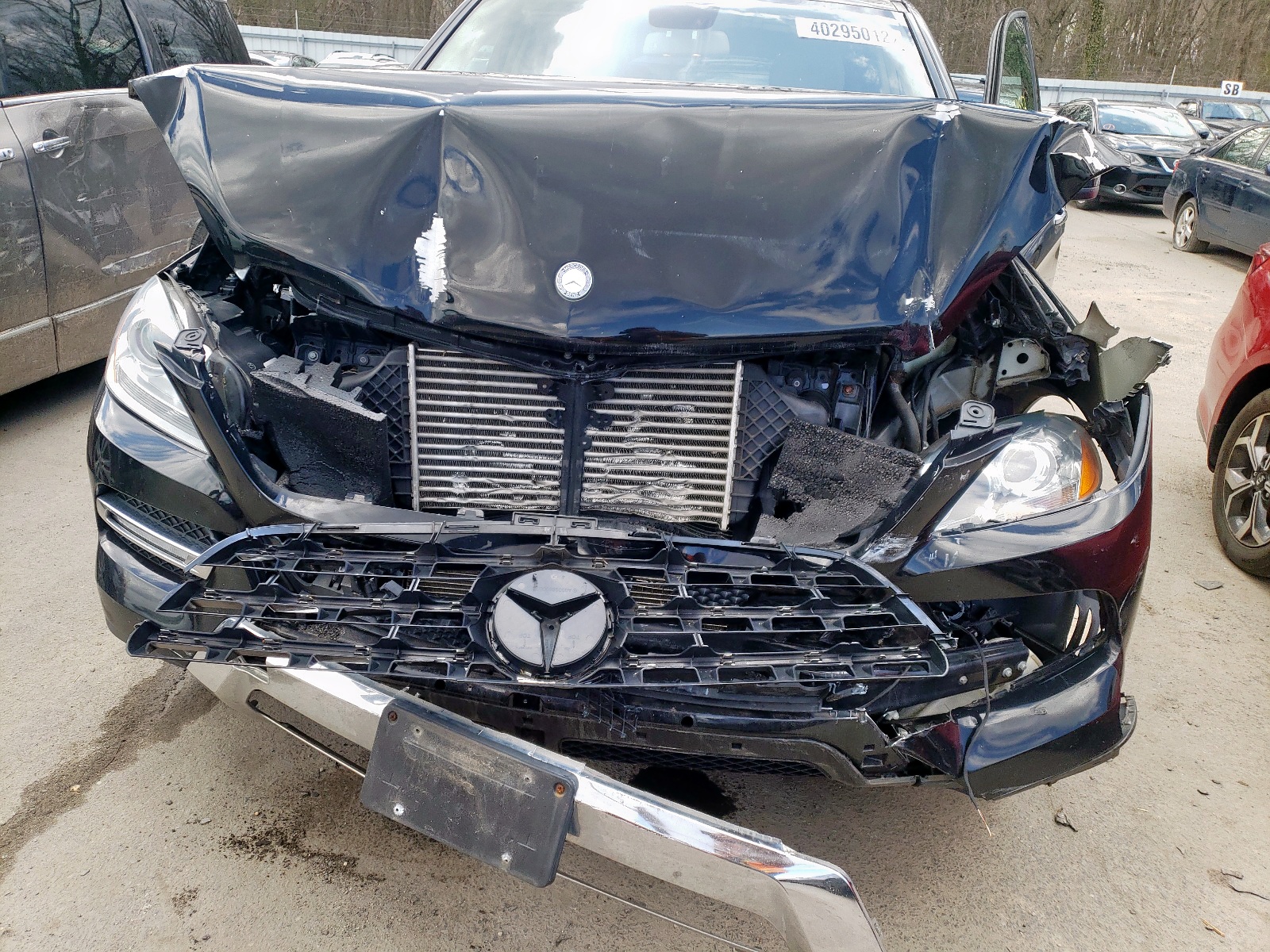 Photo 7 from auction – 2012 MERCEDES-BENZ ML 350 BLU with VIN 4JGDA2EB8CA067248