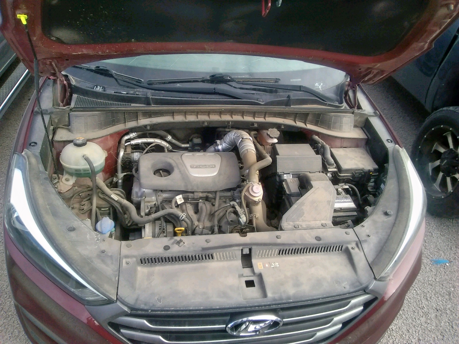 Photo 7 from auction – 2016 HYUNDAI TUCSON LIM with VIN KM8J3CA25GU048542