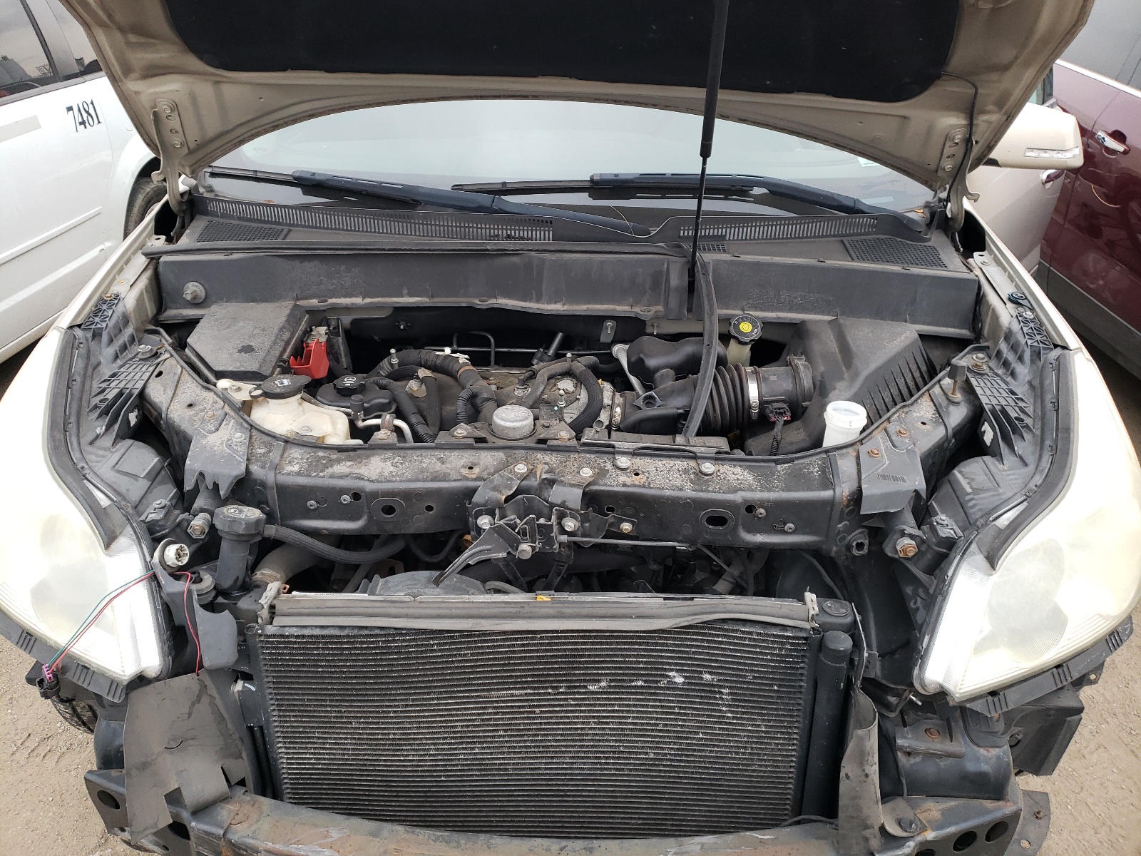 Photo 7 from auction – 2009 CHEVROLET TRAVERSE L with VIN 1GNER23D19S162539