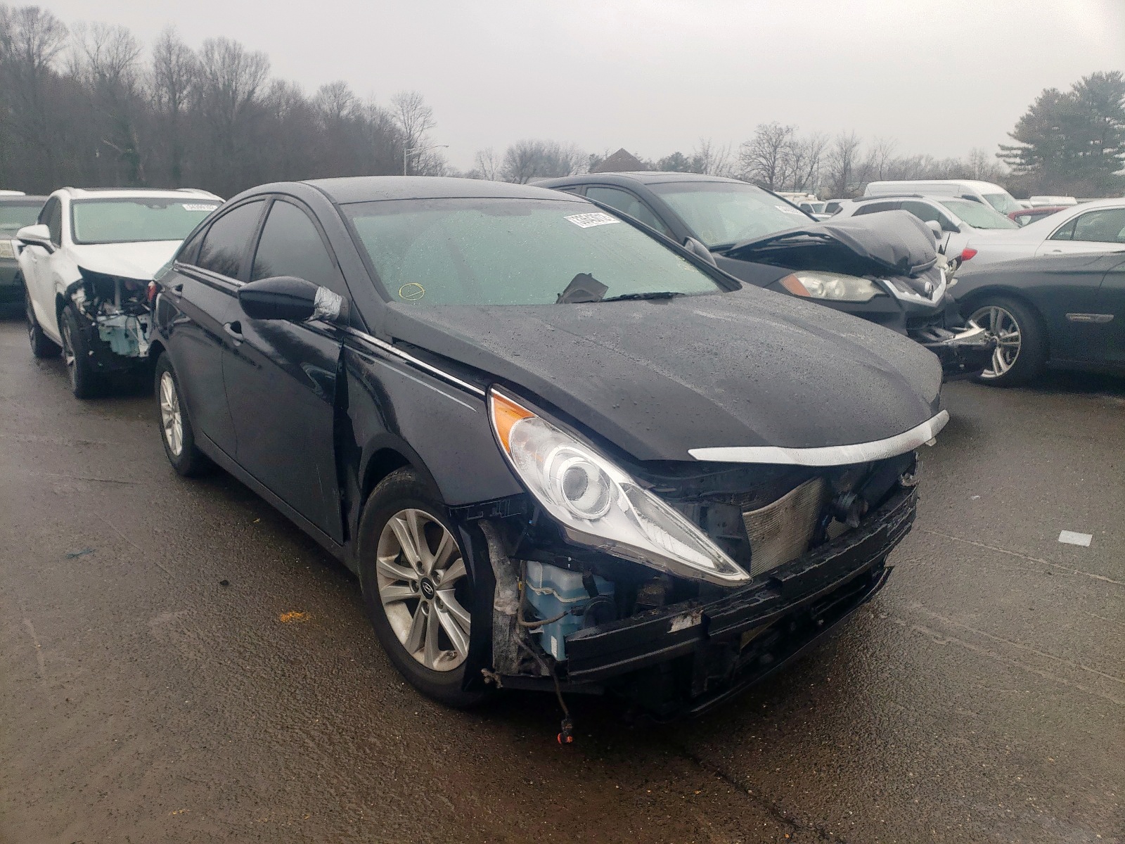 Photo 1 from auction – 2013 HYUNDAI SONATA GLS with VIN 5NPEB4AC9DH770464