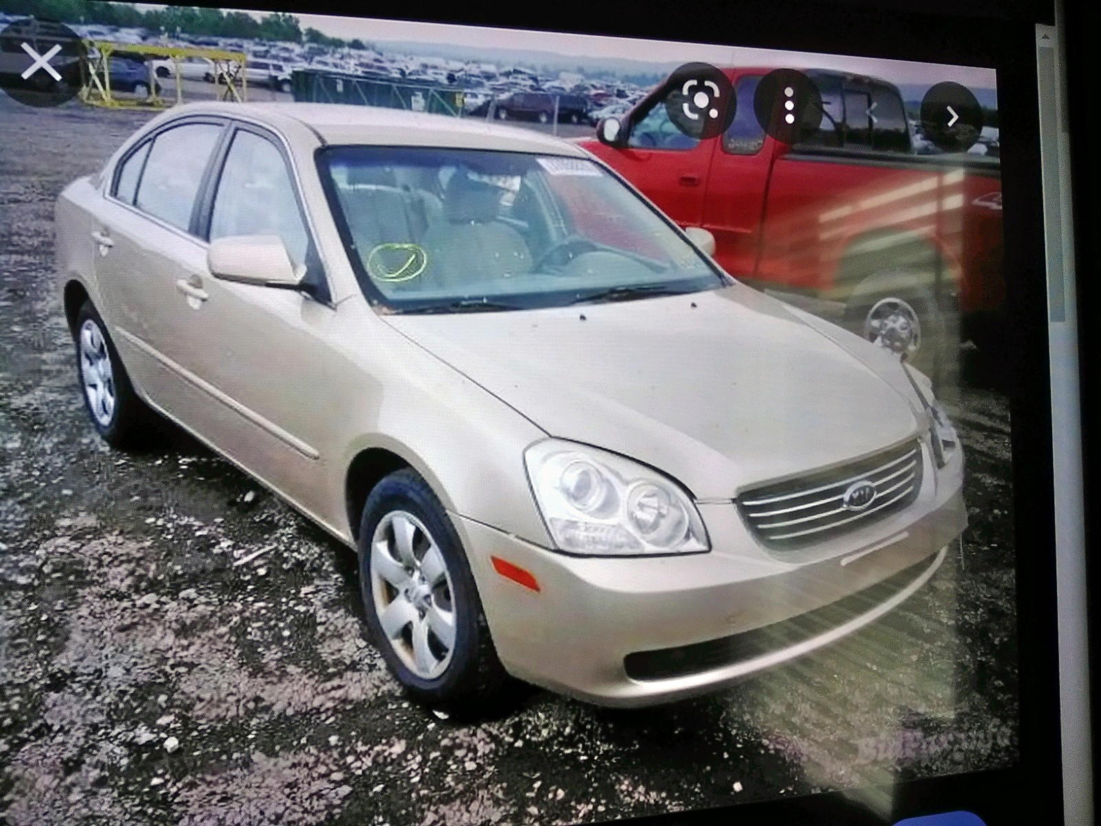 Photo 2 from auction – 2008 KIA OPTIMA LX with VIN KNAGE123X85656343