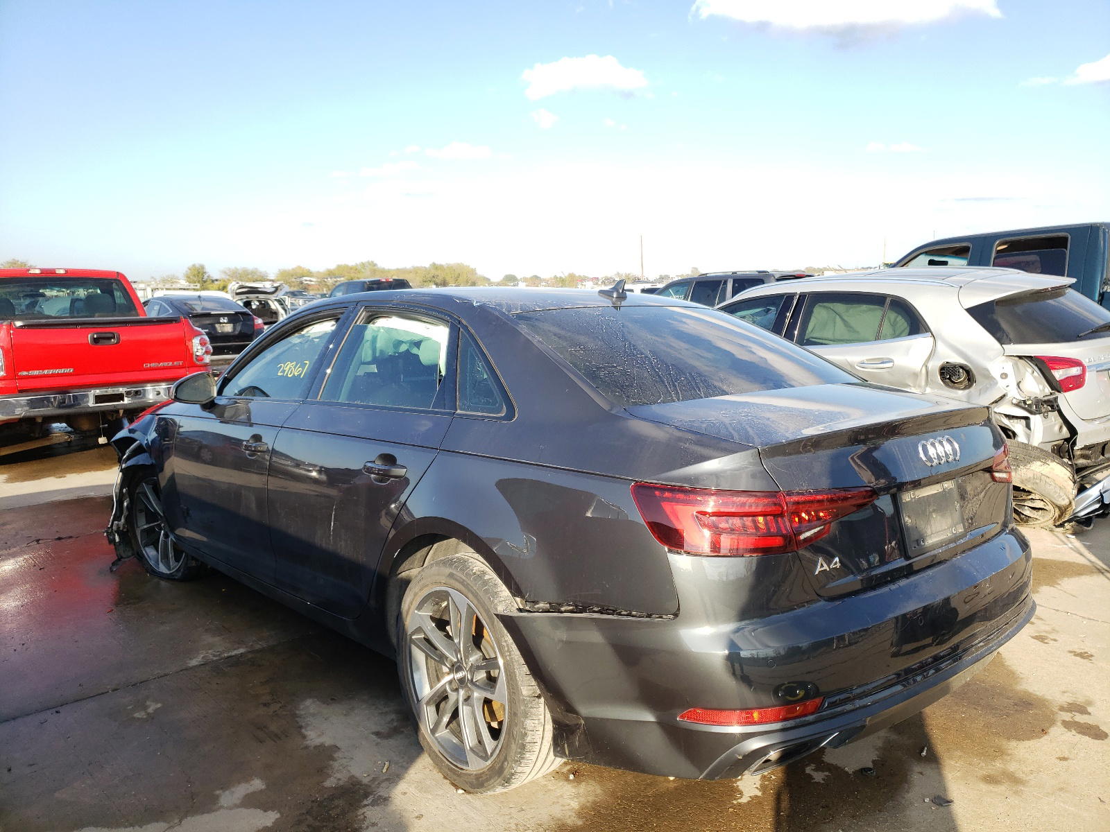 Photo 3 from auction – 2019 AUDI A4 PREMIUM with VIN WAUGMAF4XKA111085
