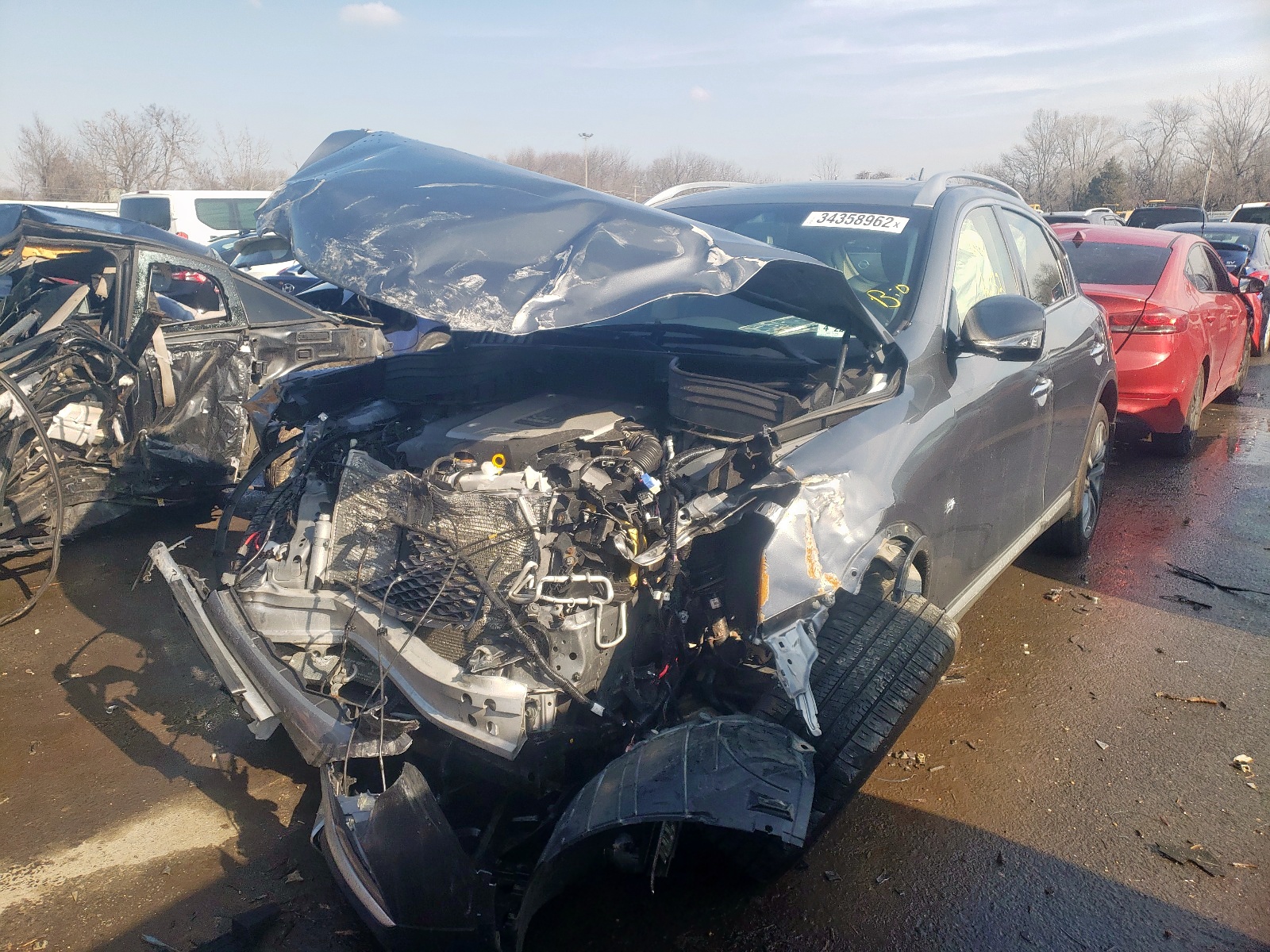 Photo 2 from auction – 2017 INFINITI QX50 with VIN JN1BJ0RR6HM413541