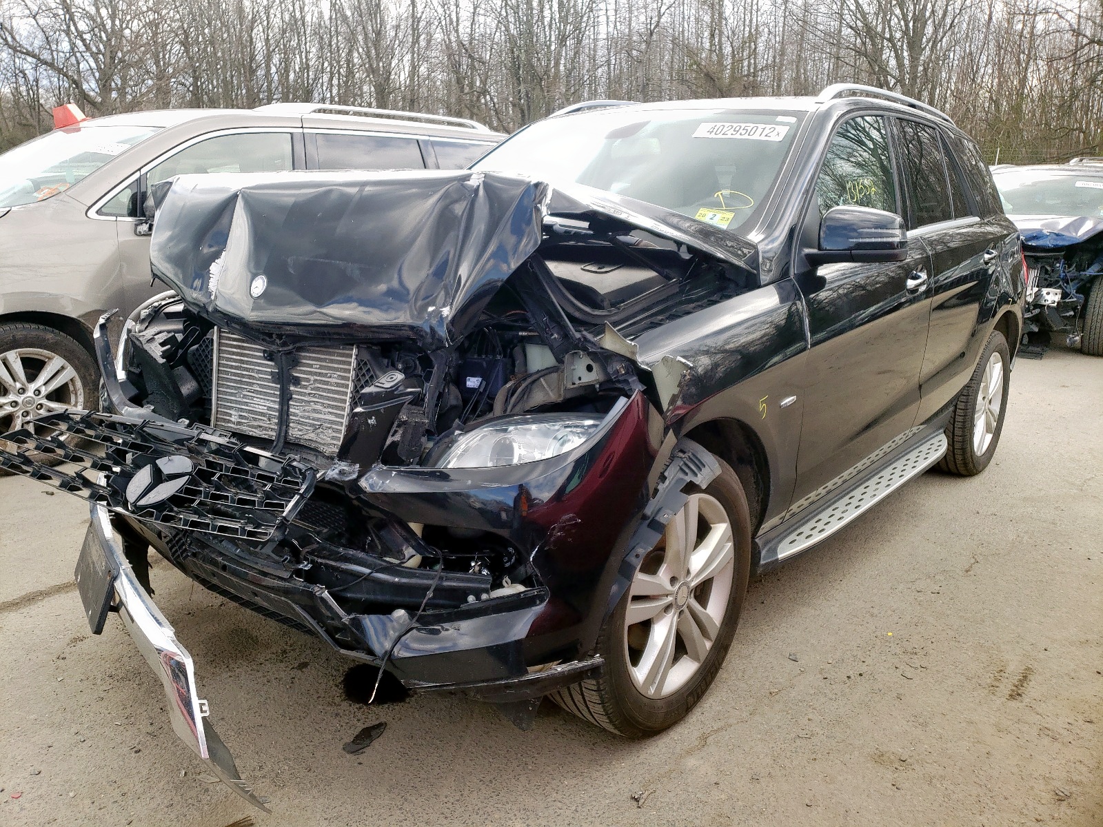 Photo 2 from auction – 2012 MERCEDES-BENZ ML 350 BLU with VIN 4JGDA2EB8CA067248