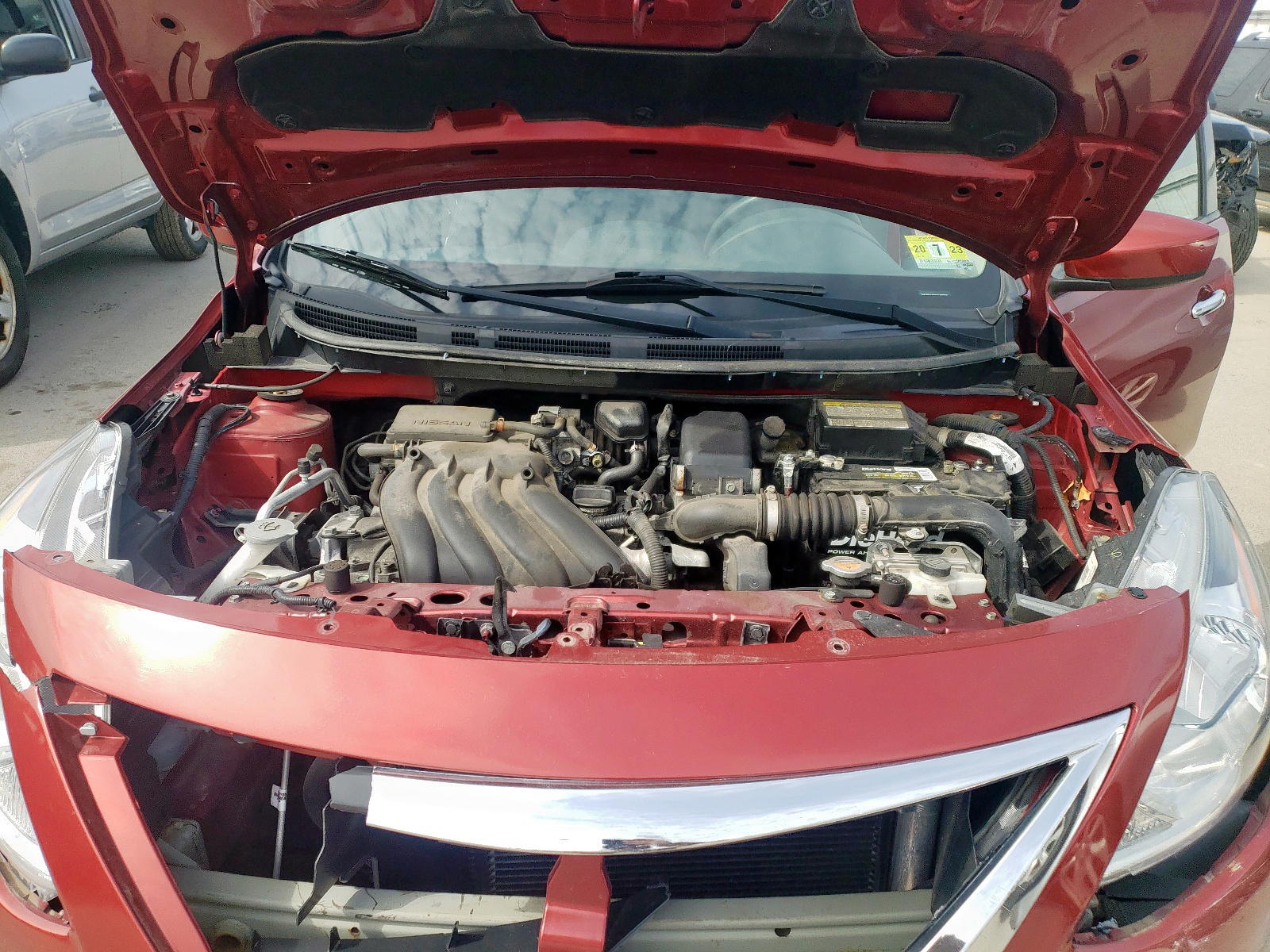 Photo 7 from auction – 2016 NISSAN VERSA S with VIN 3N1CN7AP5GL826765