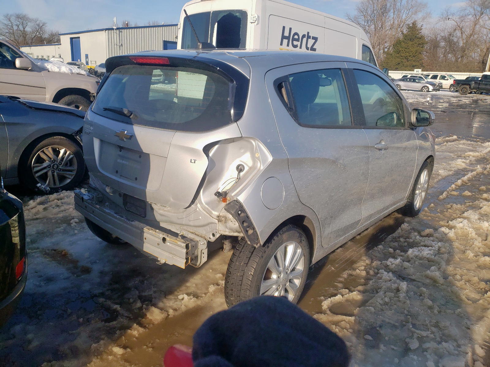 Photo 4 from auction – 2017 CHEVROLET SPARK 1LT with VIN KL8CD6SA1HC822190