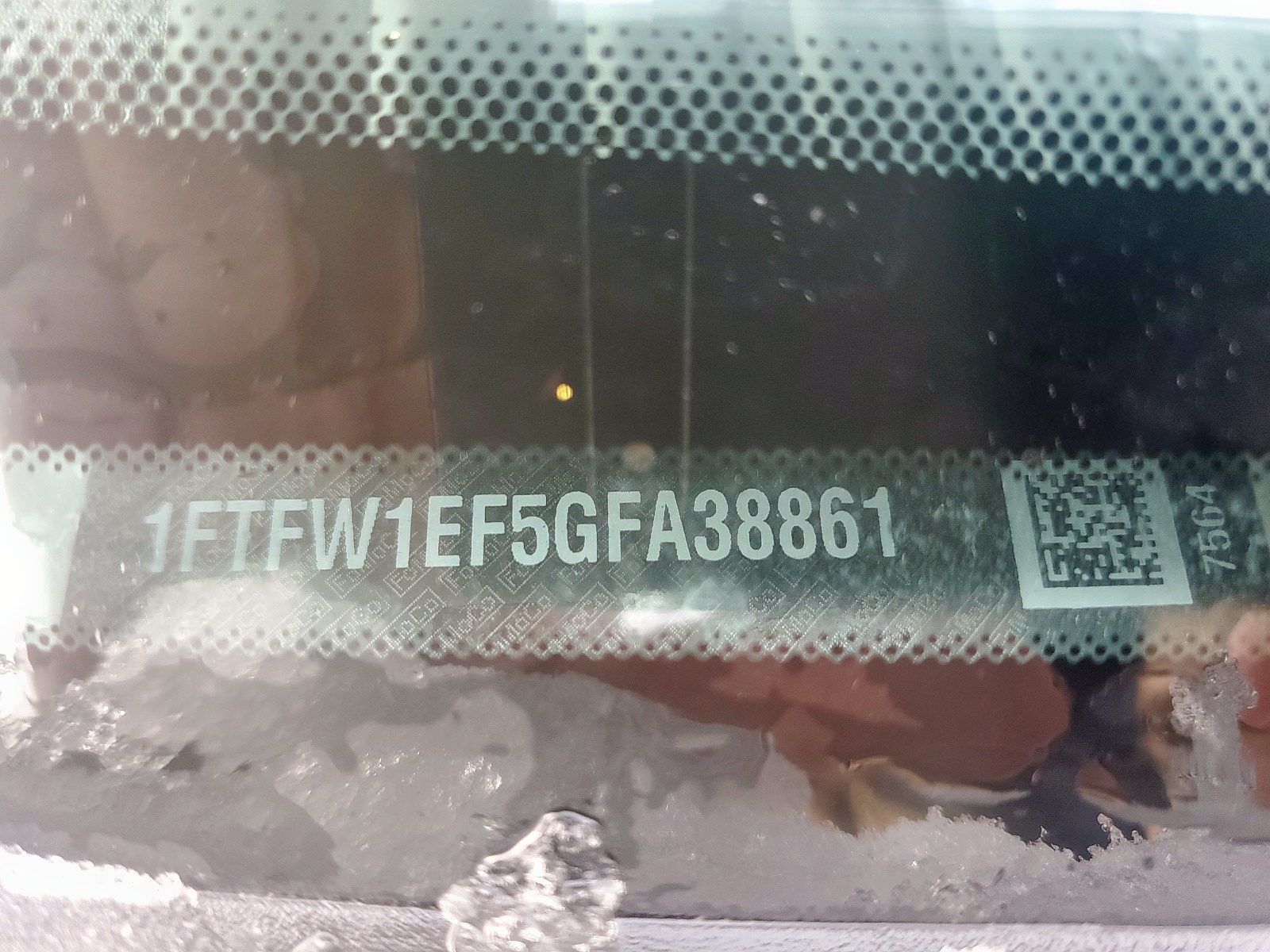 Photo 10 from auction – 2016 FORD F150 SUPER with VIN 1FTFW1EF5GFA38861