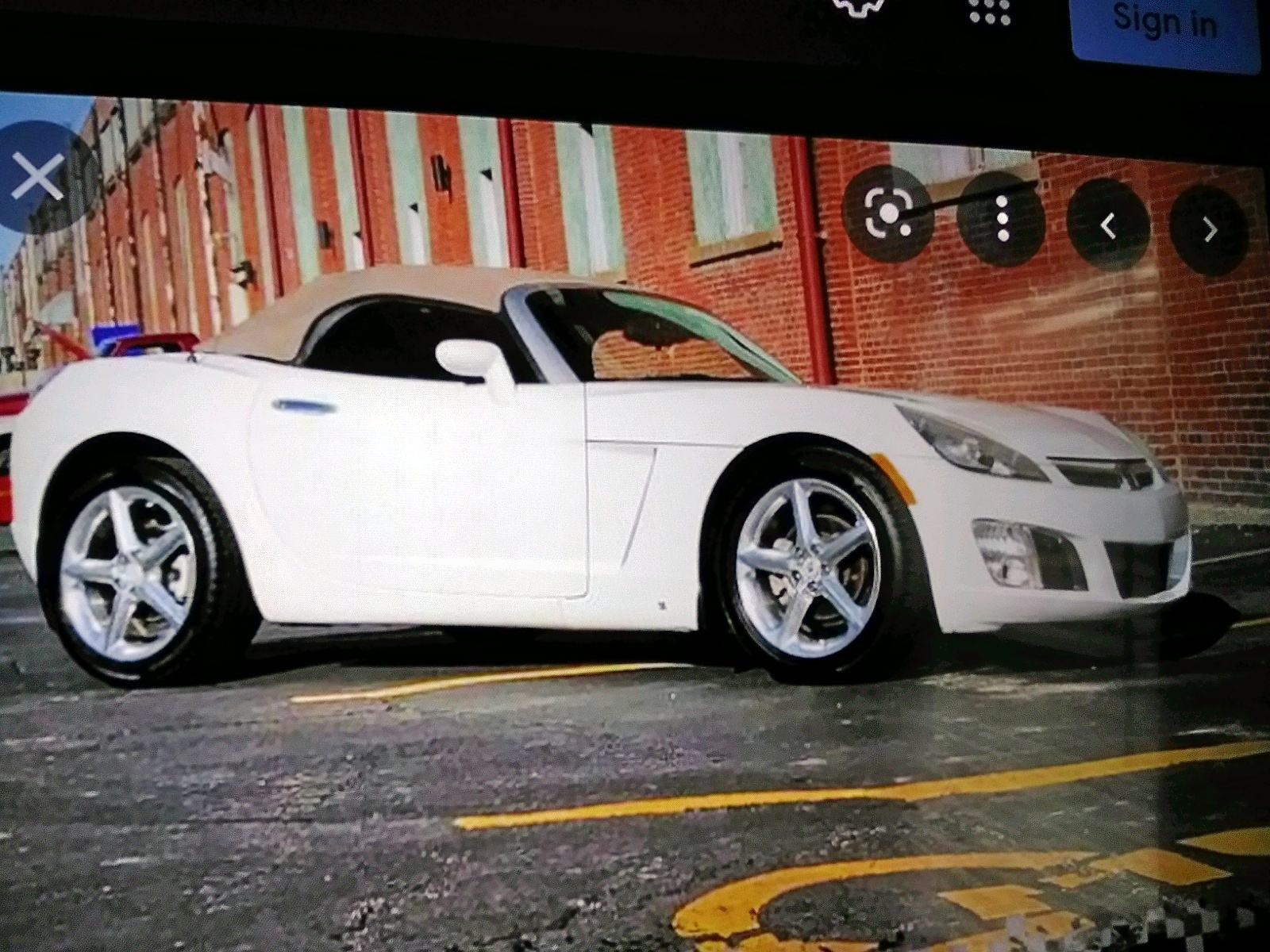 Photo 4 from auction – 2007 SATURN SKY REDLIN with VIN 1G8MG35X87Y768901
