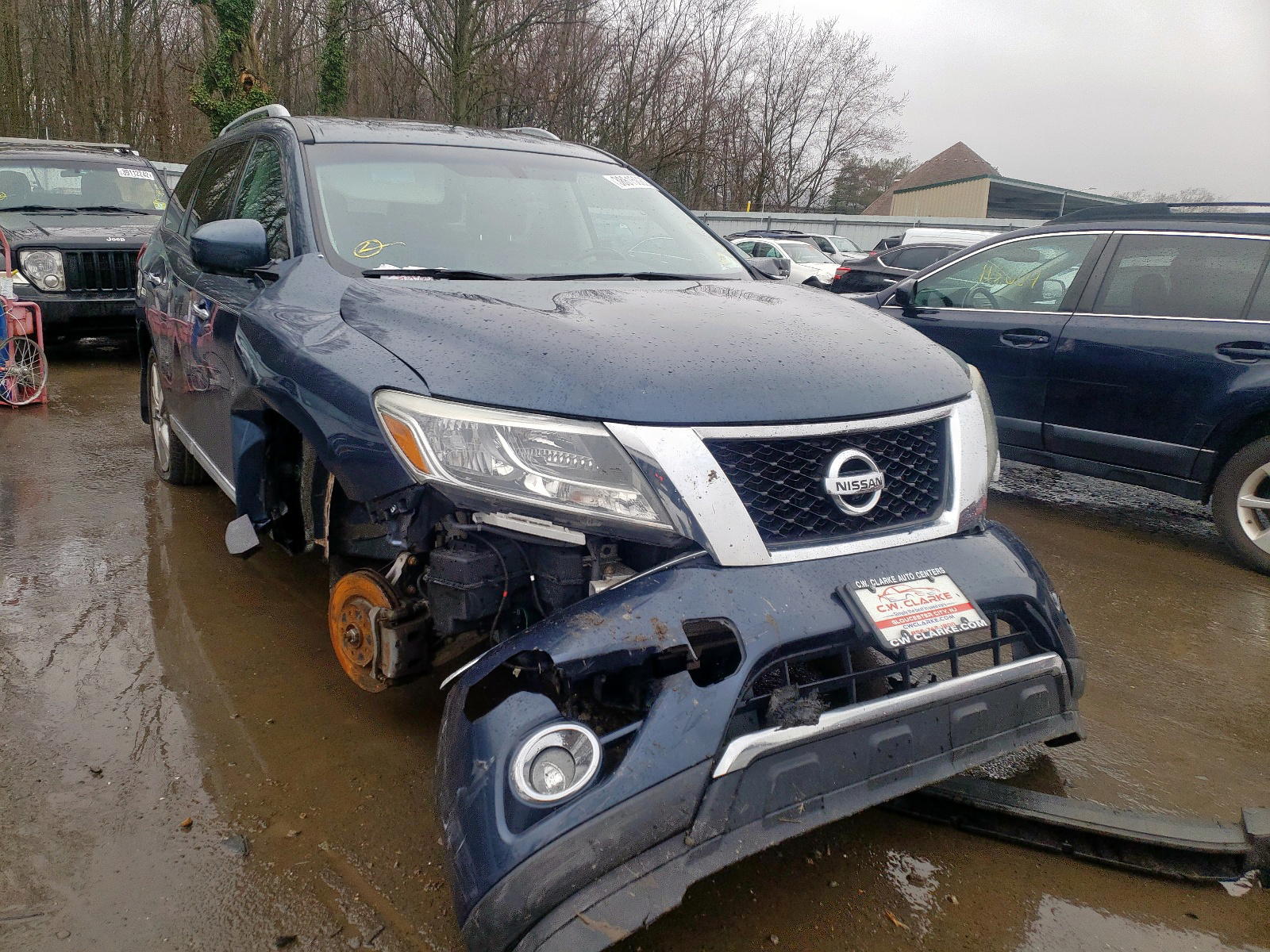 NISSAN PATHFINDER 2014 with VIN 5N1AR2MM5EC612182 - Photo from auction