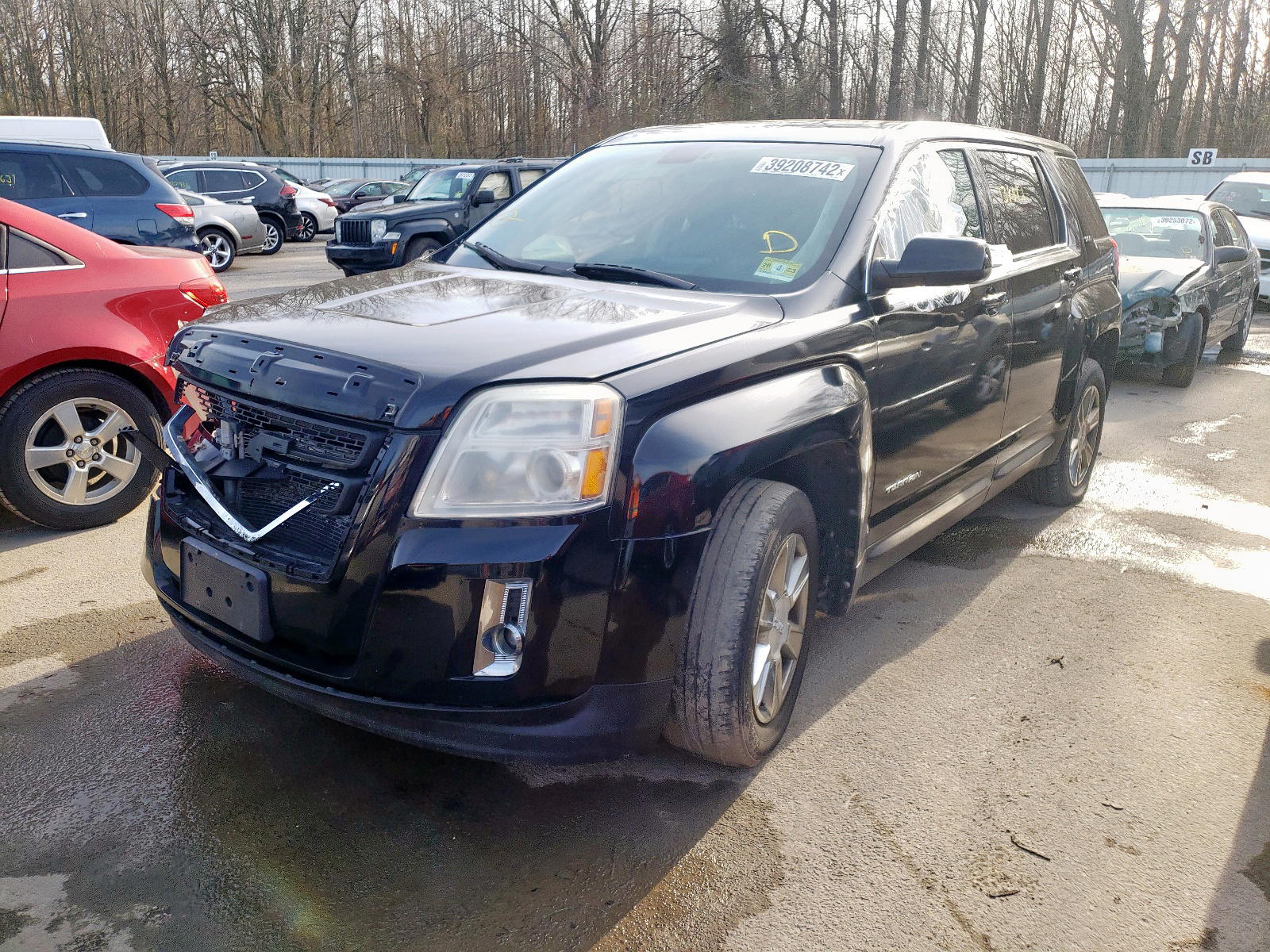 Photo 2 from auction – 2011 GMC TERRAIN SL with VIN 2CTALMEC0B6424492
